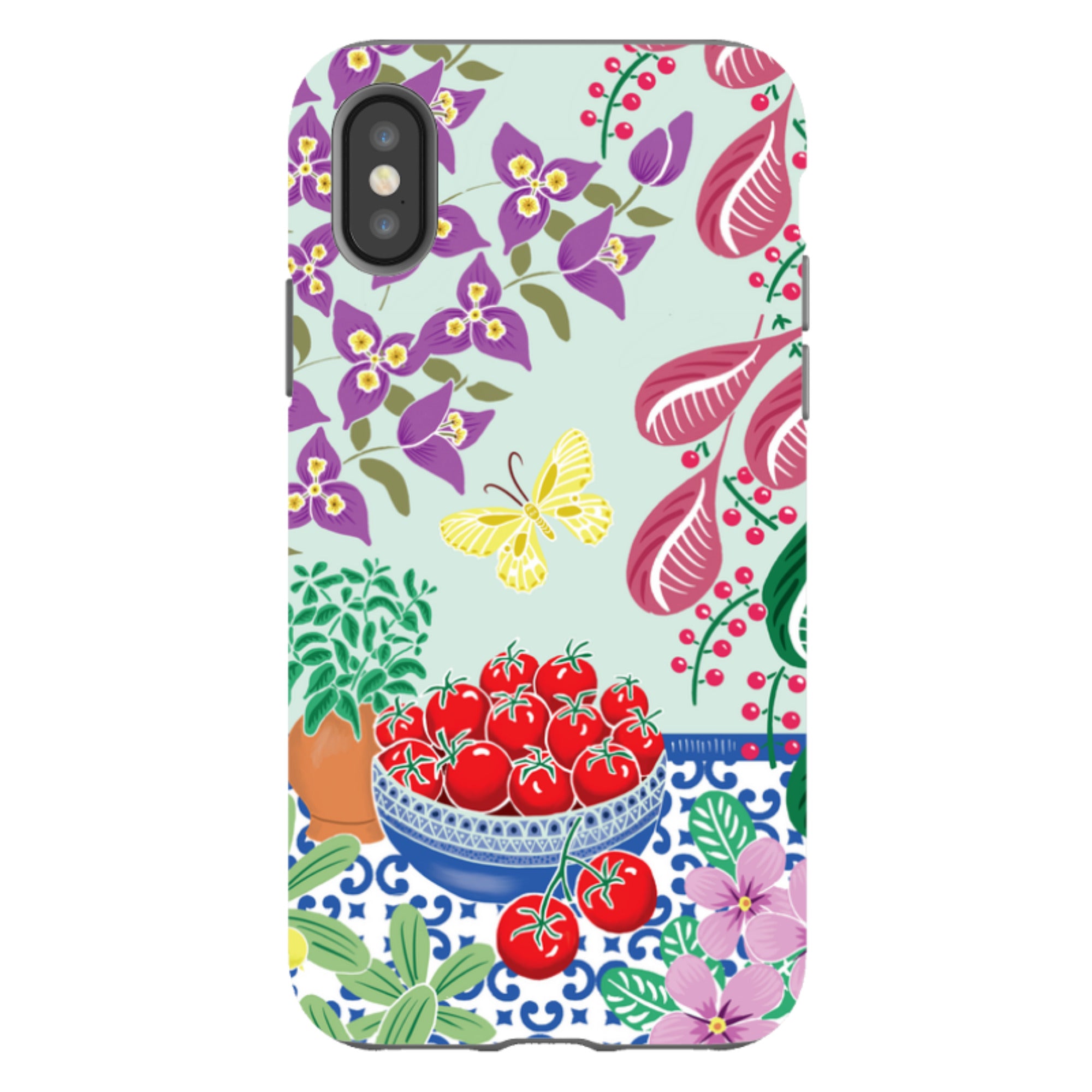 iPhone Tough Case - Tomatoes By Kate Heiss