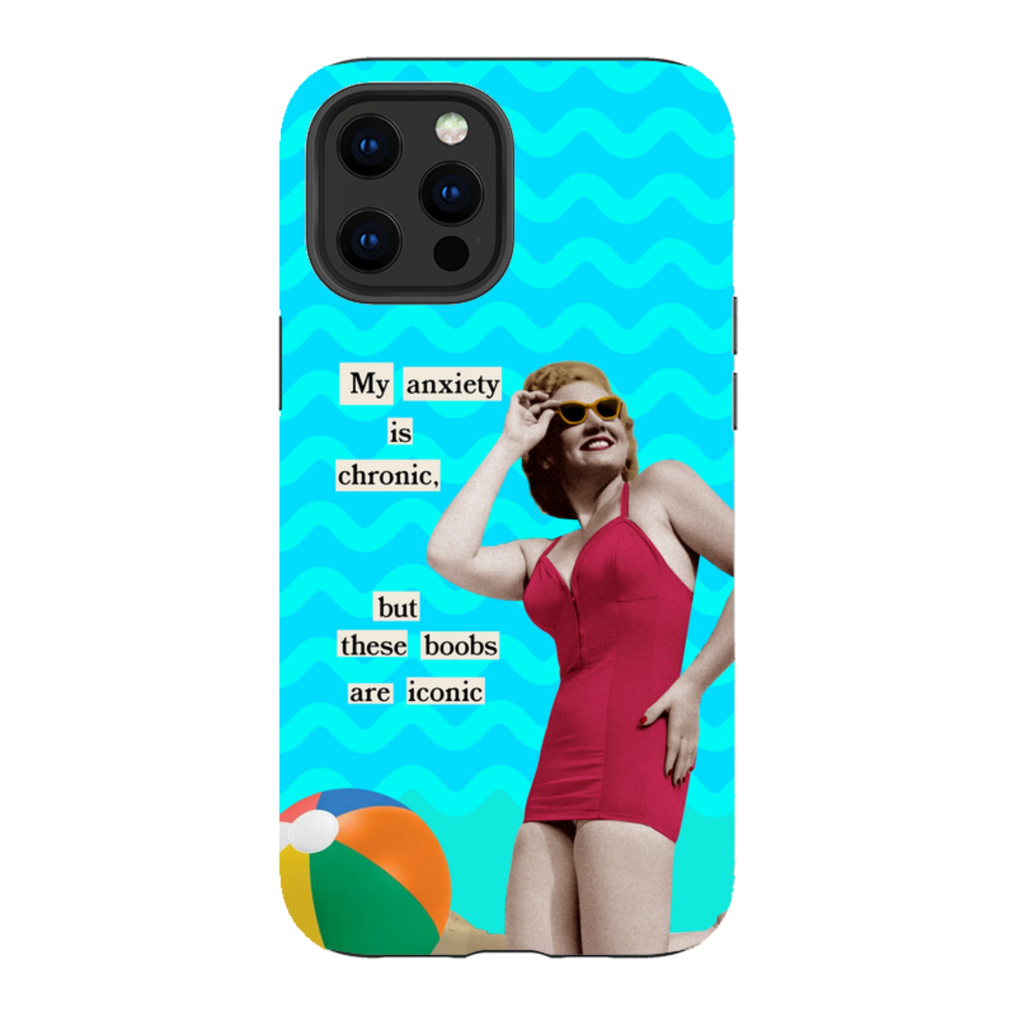 iPhone Tough Case - Boobs By Clare Jordan