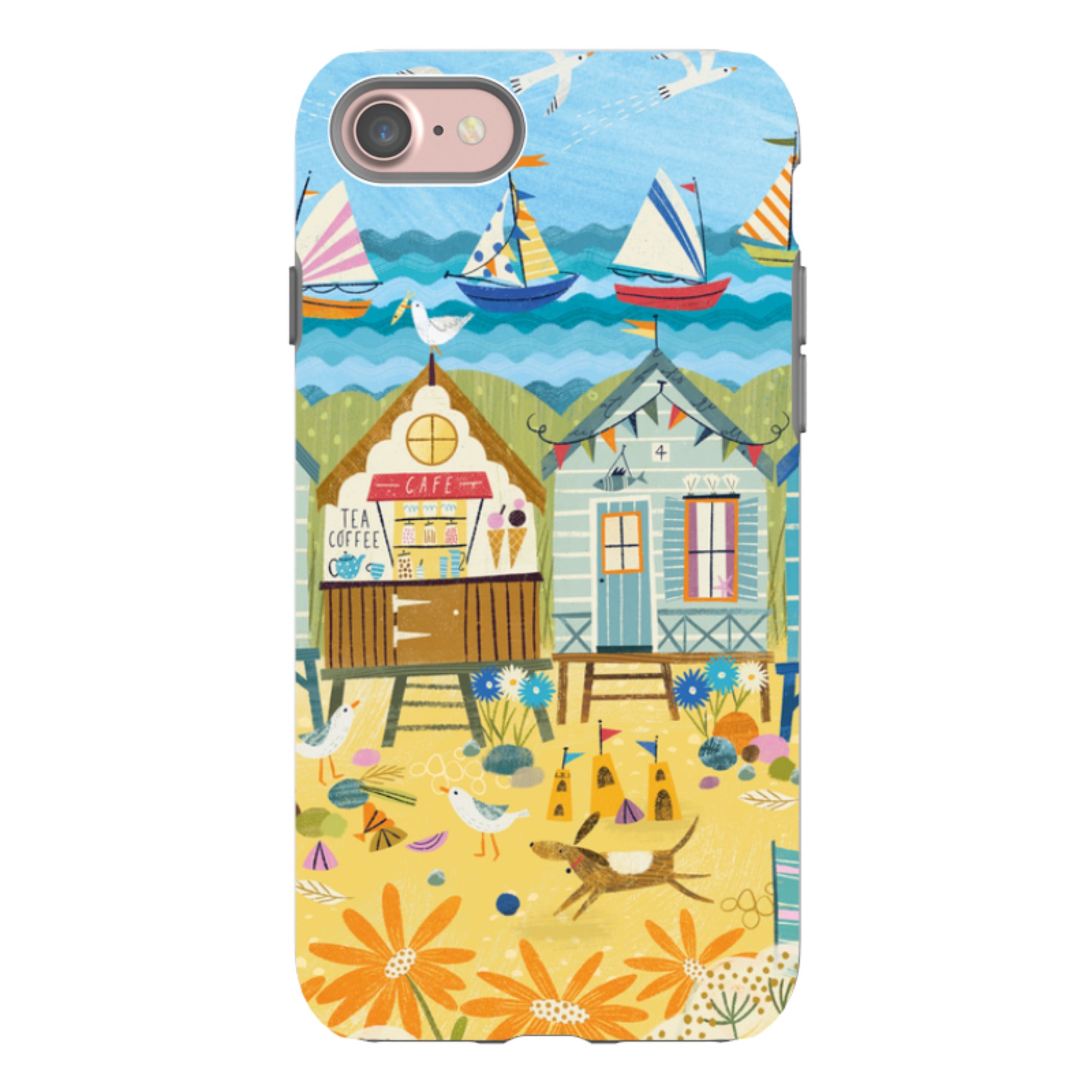 iPhone Case - Beachy Days 2 By Ali Brookes