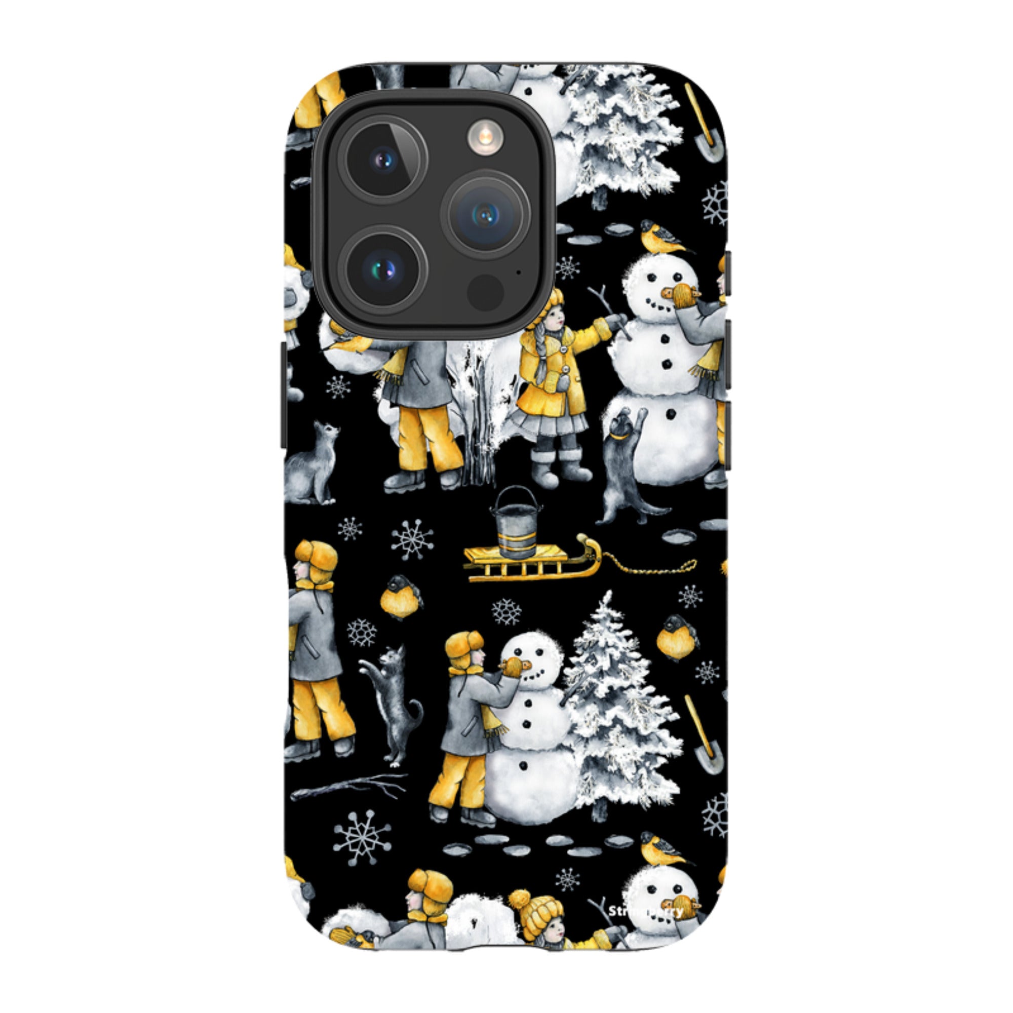 iPhone Tough Case - Me And Snowman