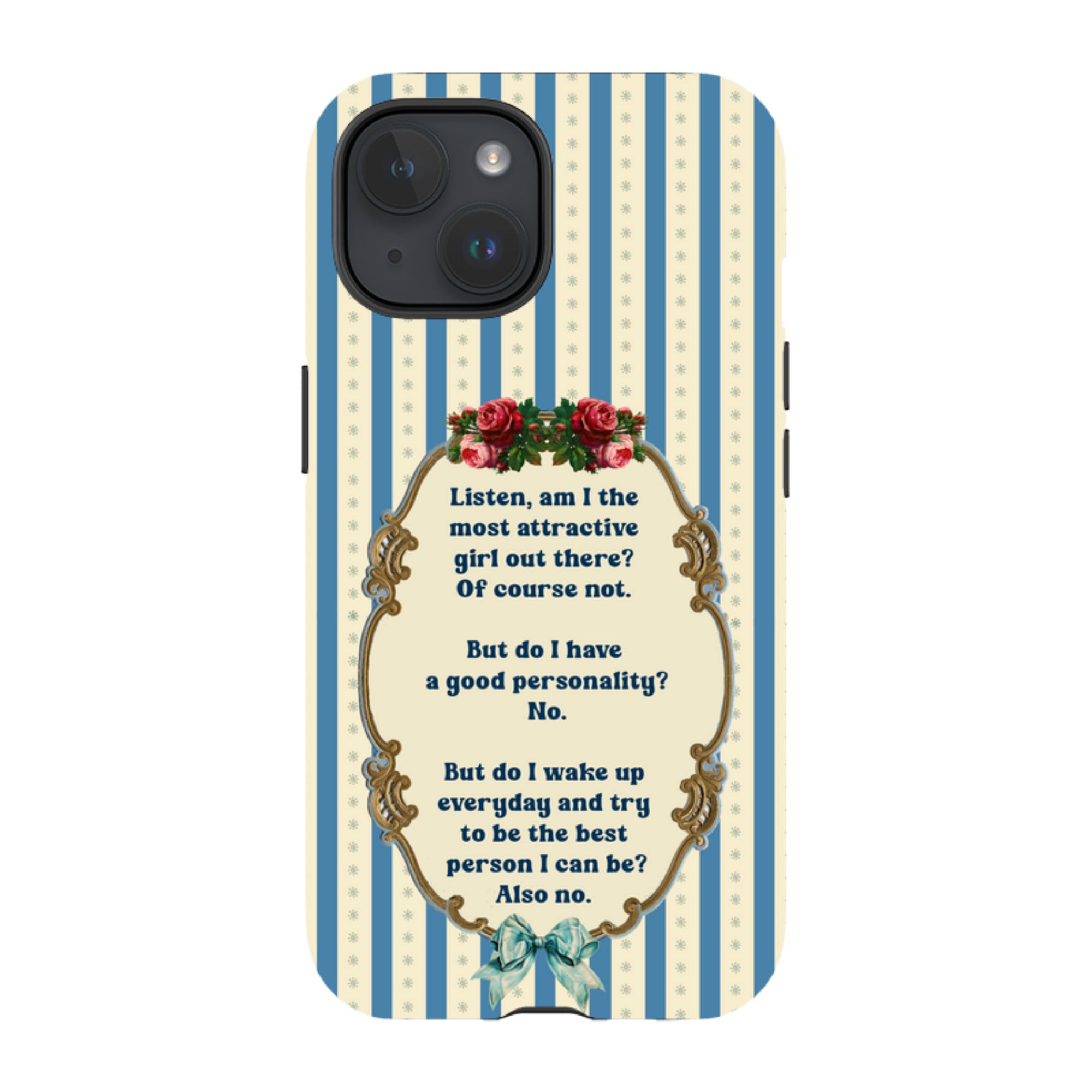iPhone Tough Case - Attractive By Clare Jordan