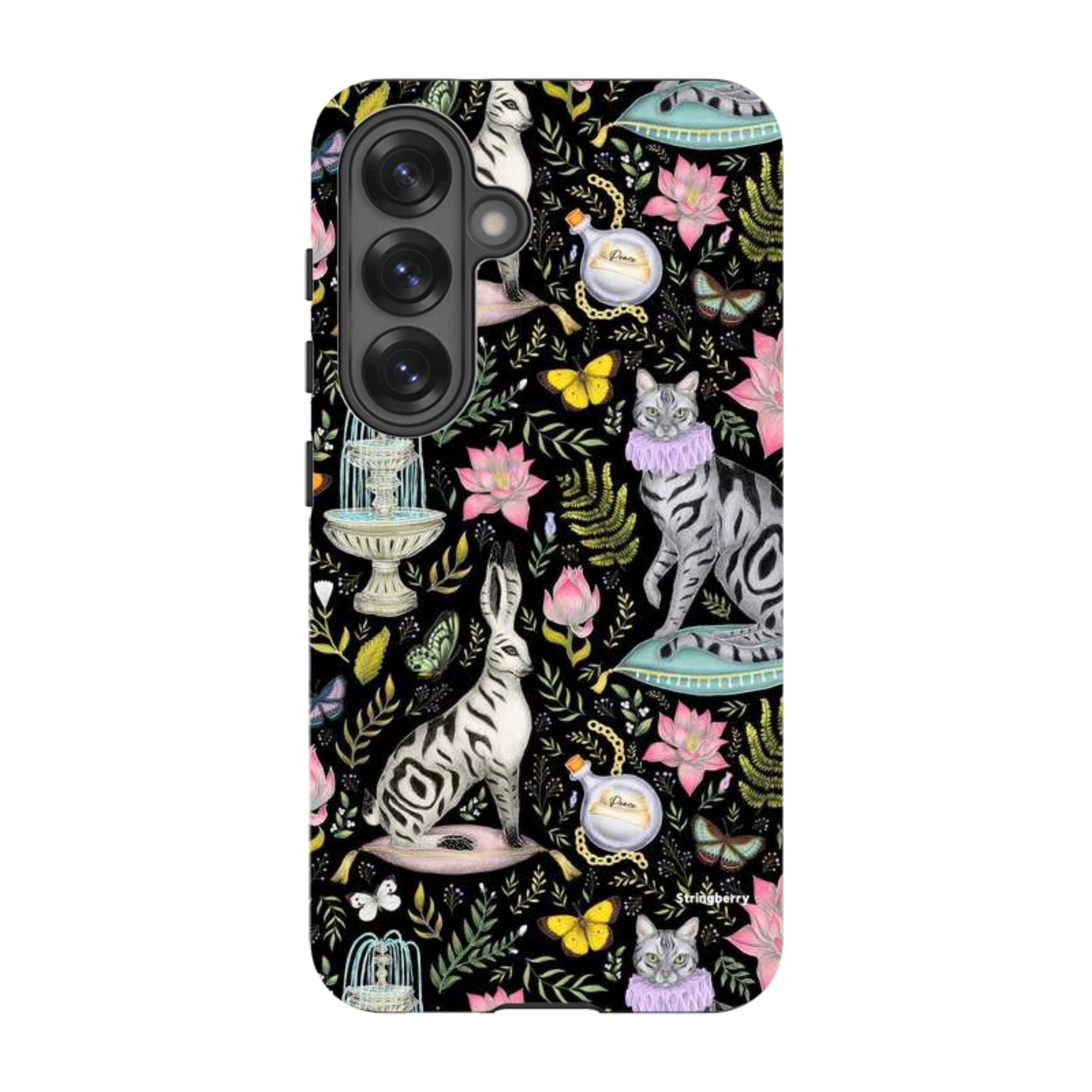 Samsung Tough Case - Lotus Garden By Catherine Rowe