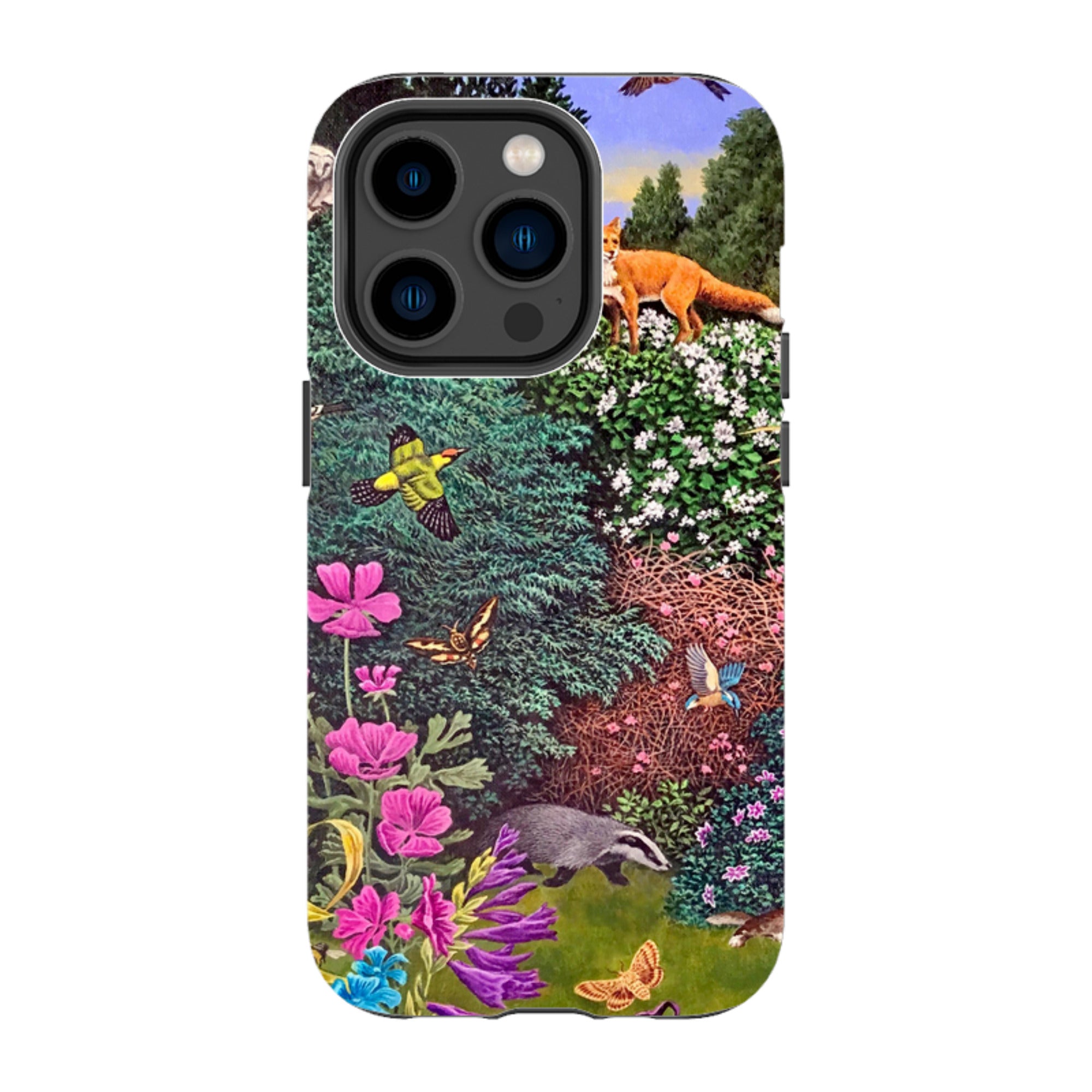 iPhone Tough Case - Wimbledon Garden By Philip Hood