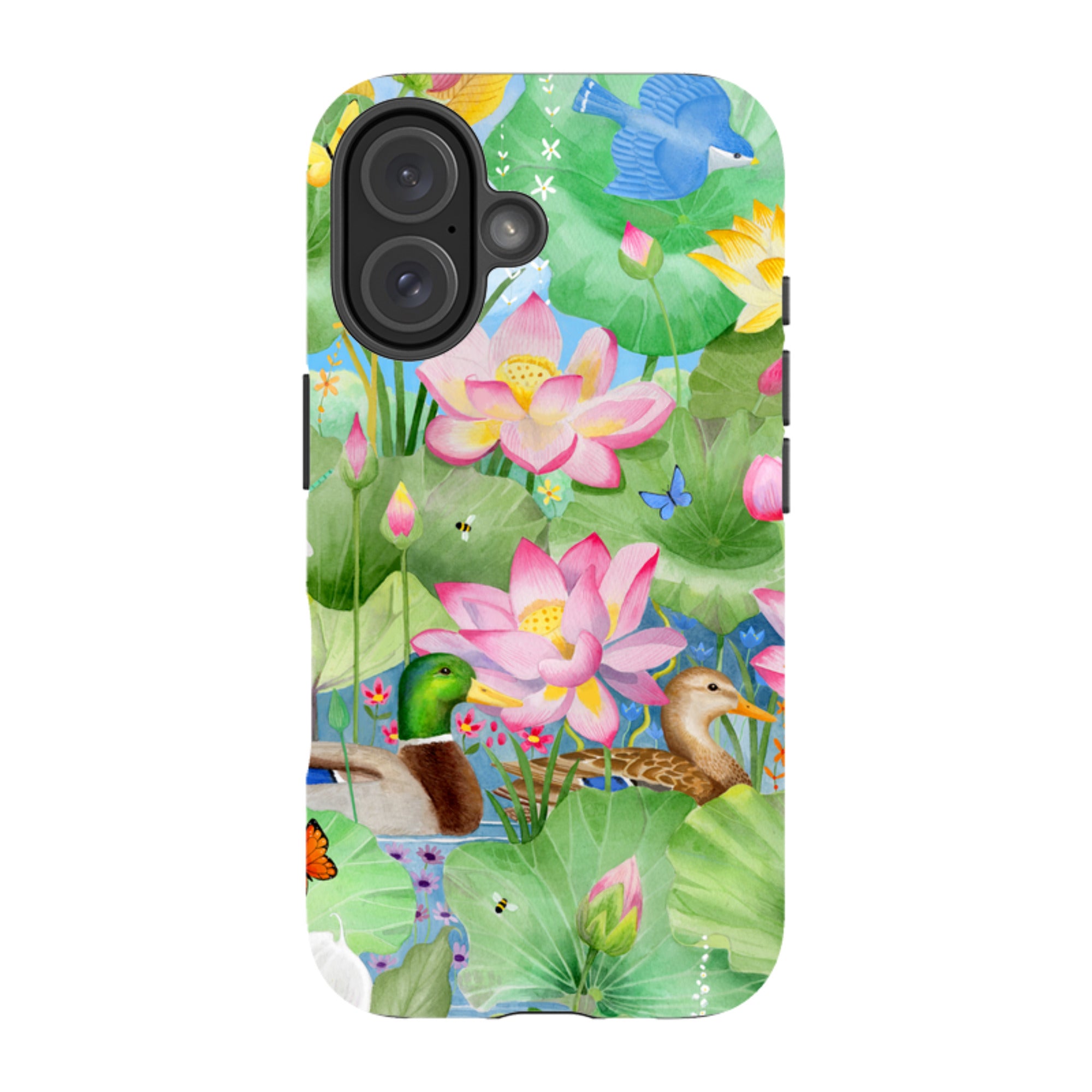 iPhone MagSafe Tough Case -  Waterlily Pond By Bex Parkin