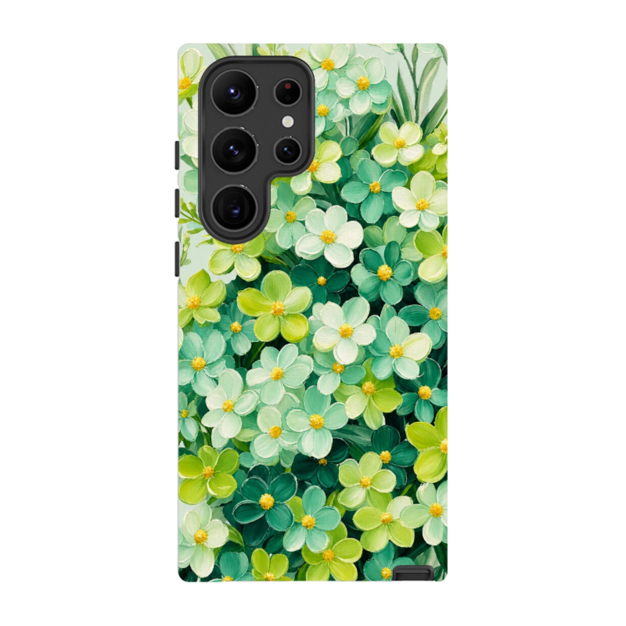 Samsung Tough Case - Sage Wildflower Floral