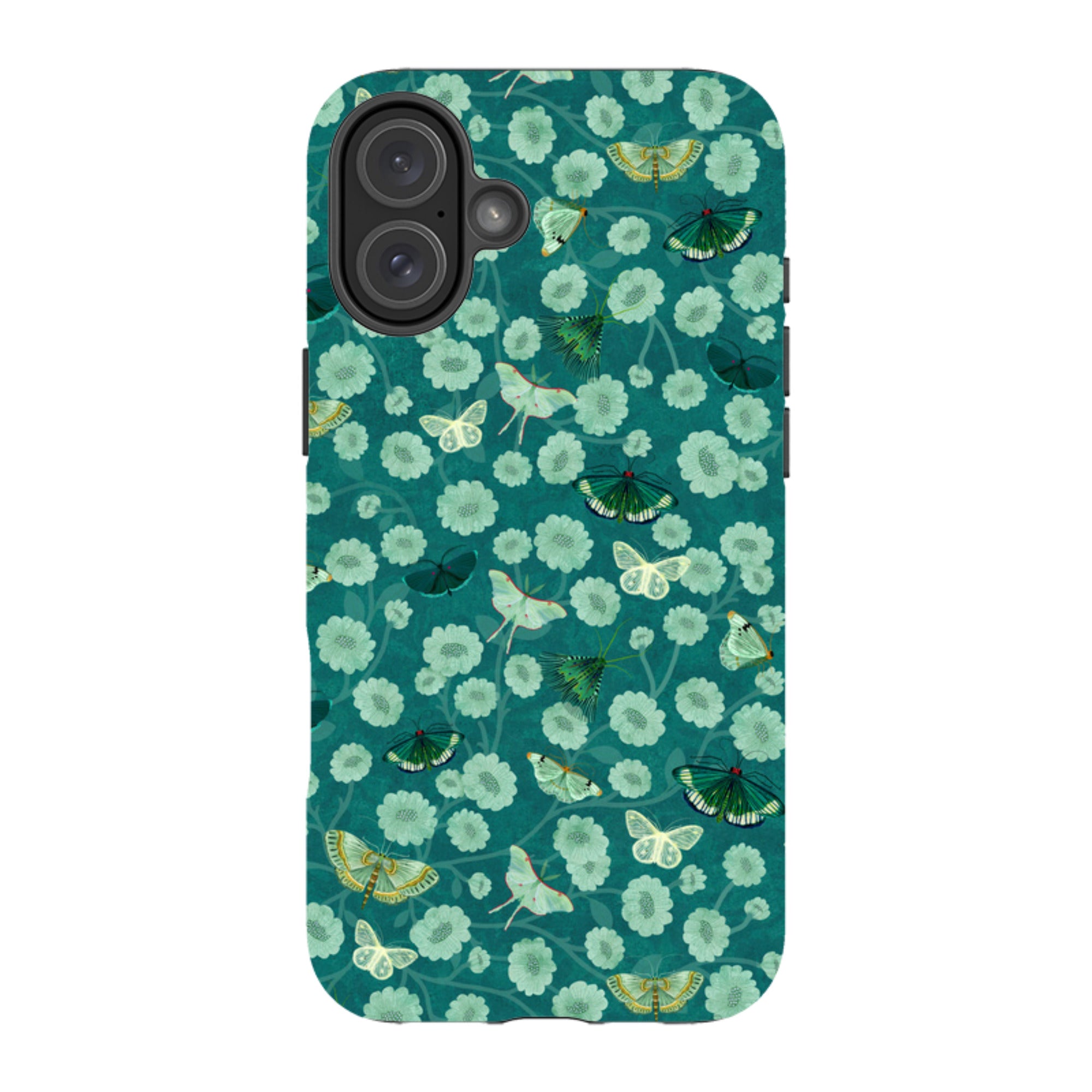 iPhone MagSafe Tough Case - Small Moths 2 By Katherine Quinn