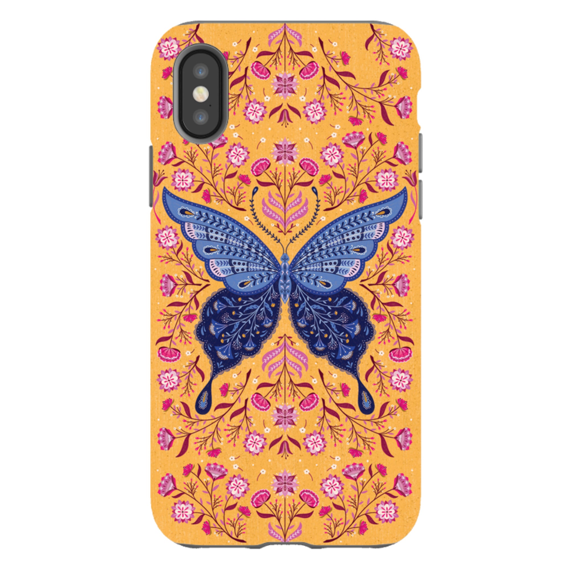 iPhone Tough Case - Butterfly By Jenny Zemanek