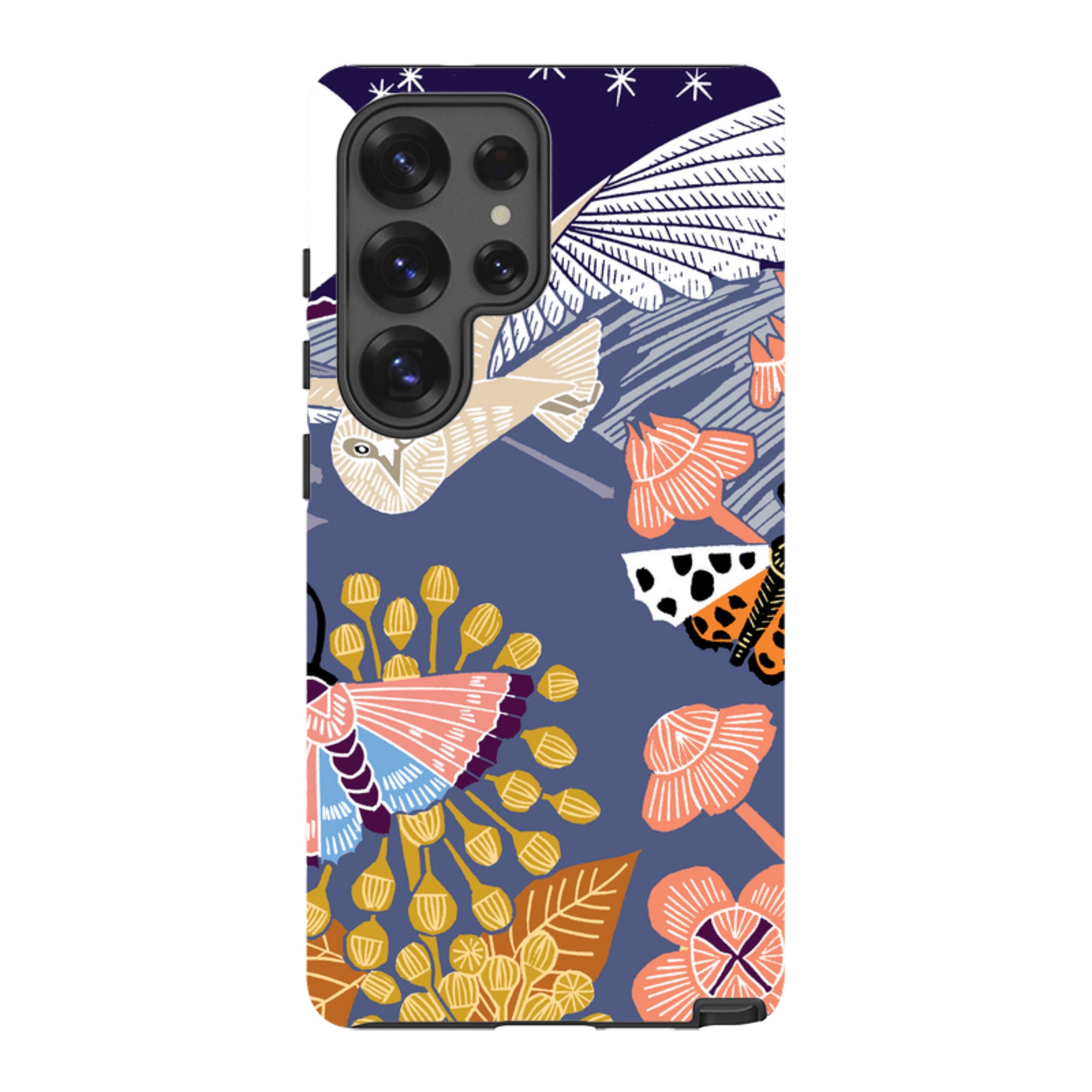 Samsung Tough Case - Evening Barn Owl By Kate Heiss