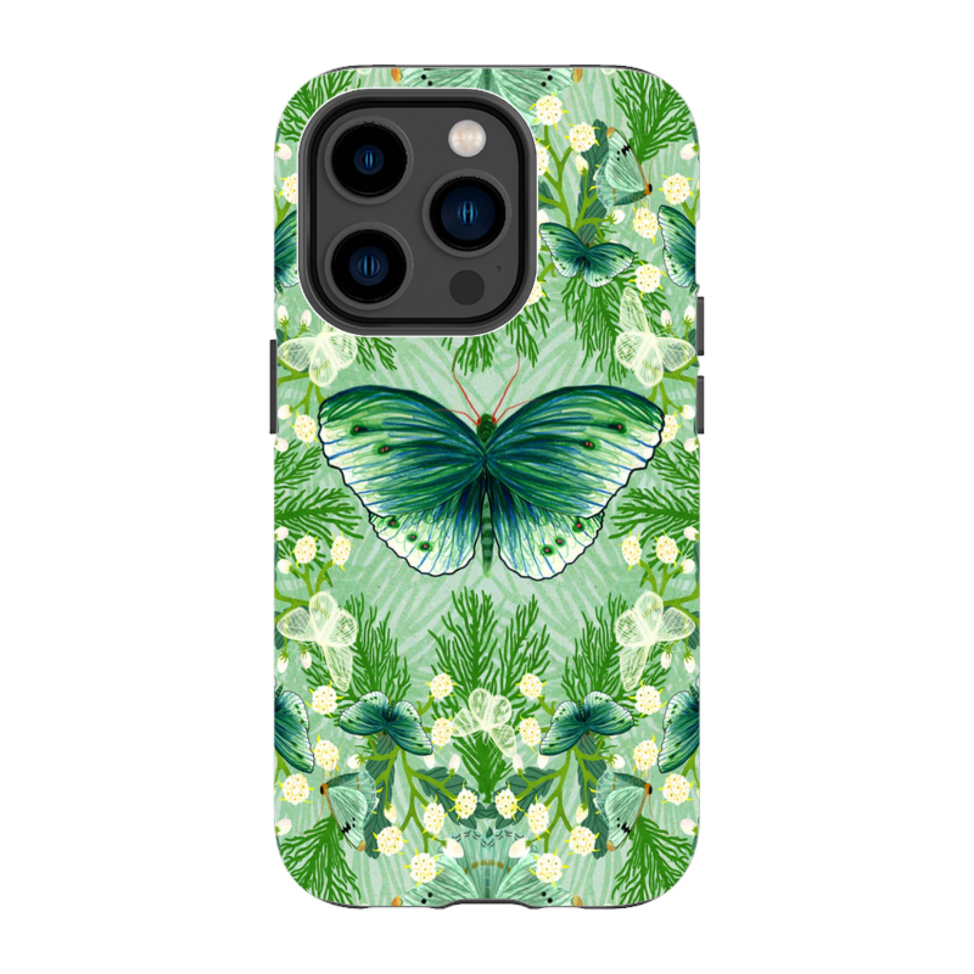 iPhone Tough Case - Big Moth 3 By Katherine Quinn