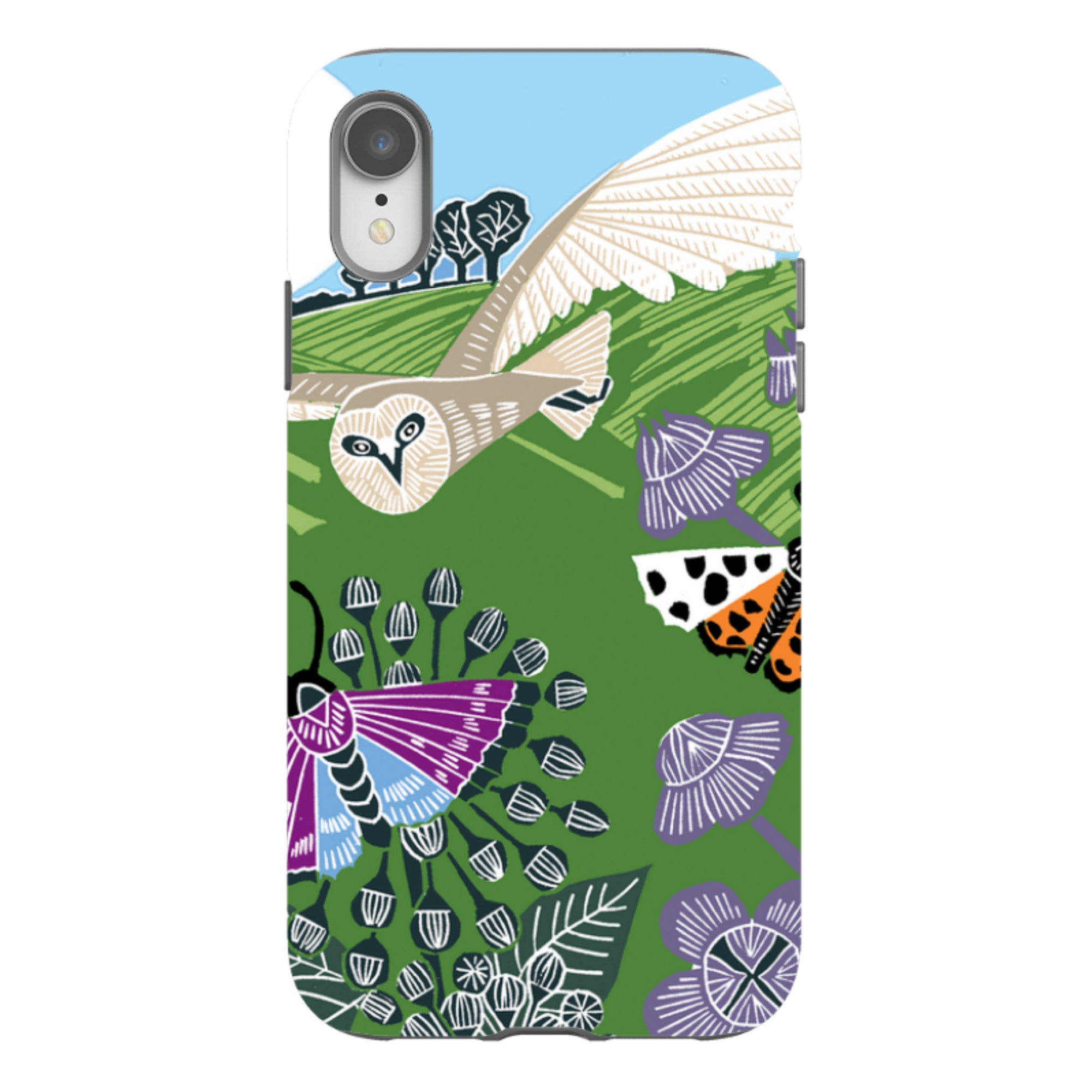 iPhone Tough Case - Morning Barn Owl By Kate Heiss
