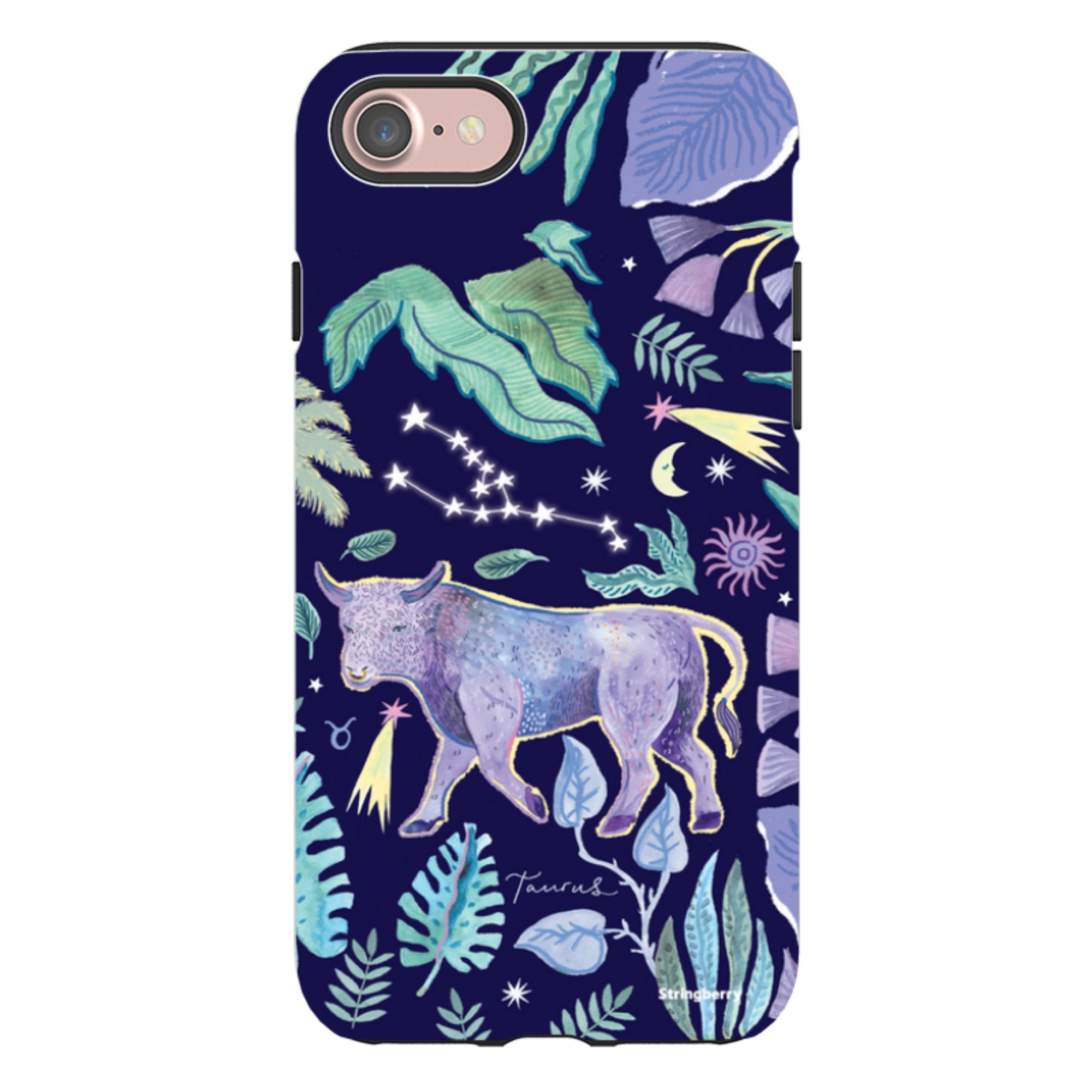 iPhone Tough Case - Taurus By Emma Frances Grant