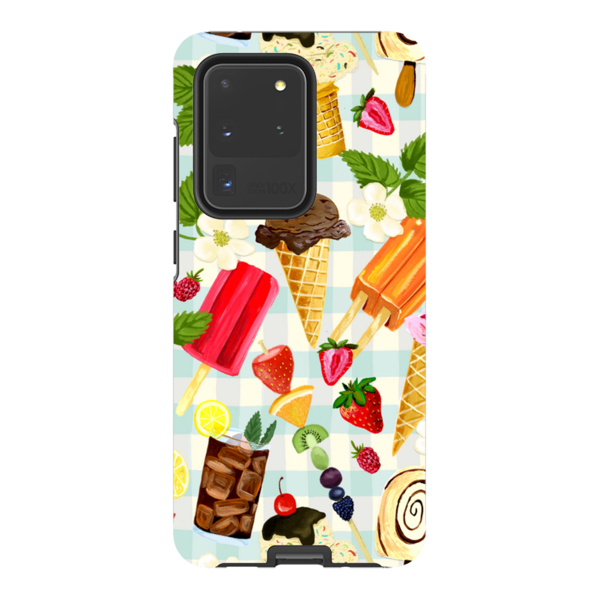 Samsung Tough Case - Ice Floral By Abby Jacobs