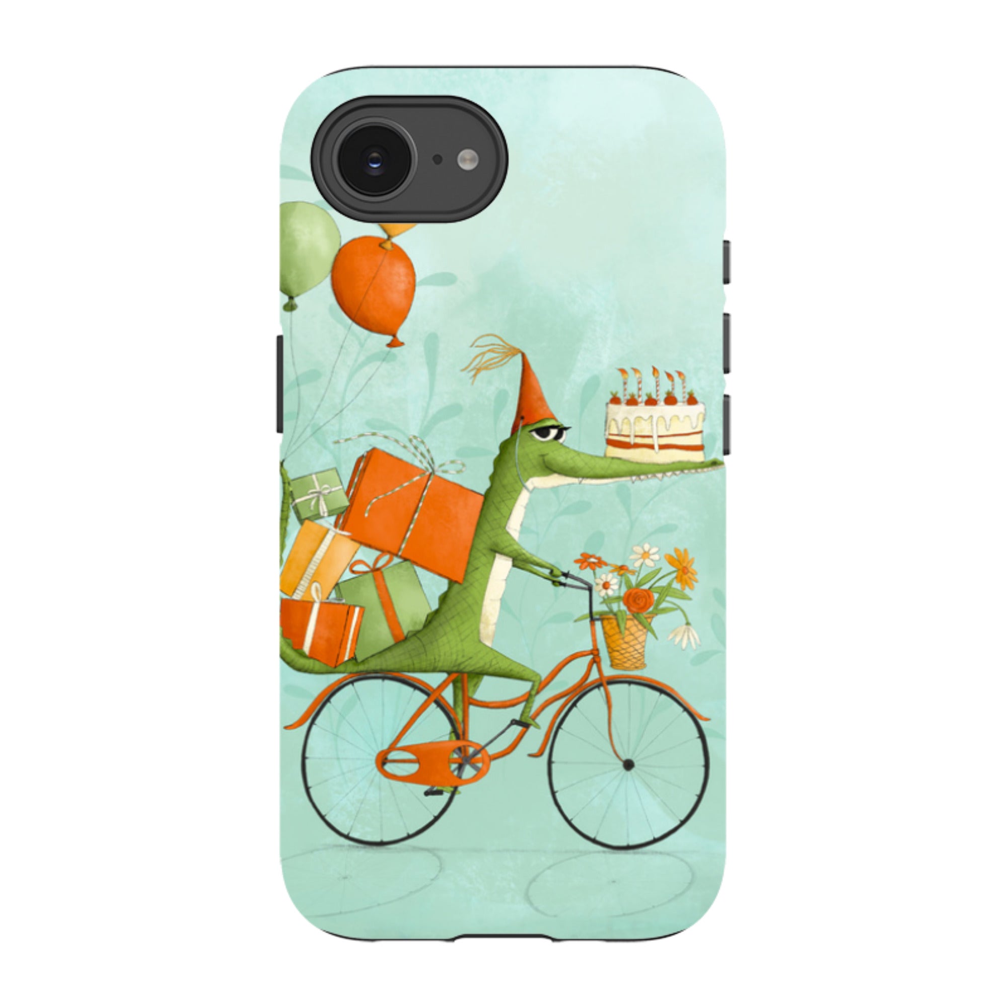 iPhone Tough Case - Happy Croc By Maja Lindberg