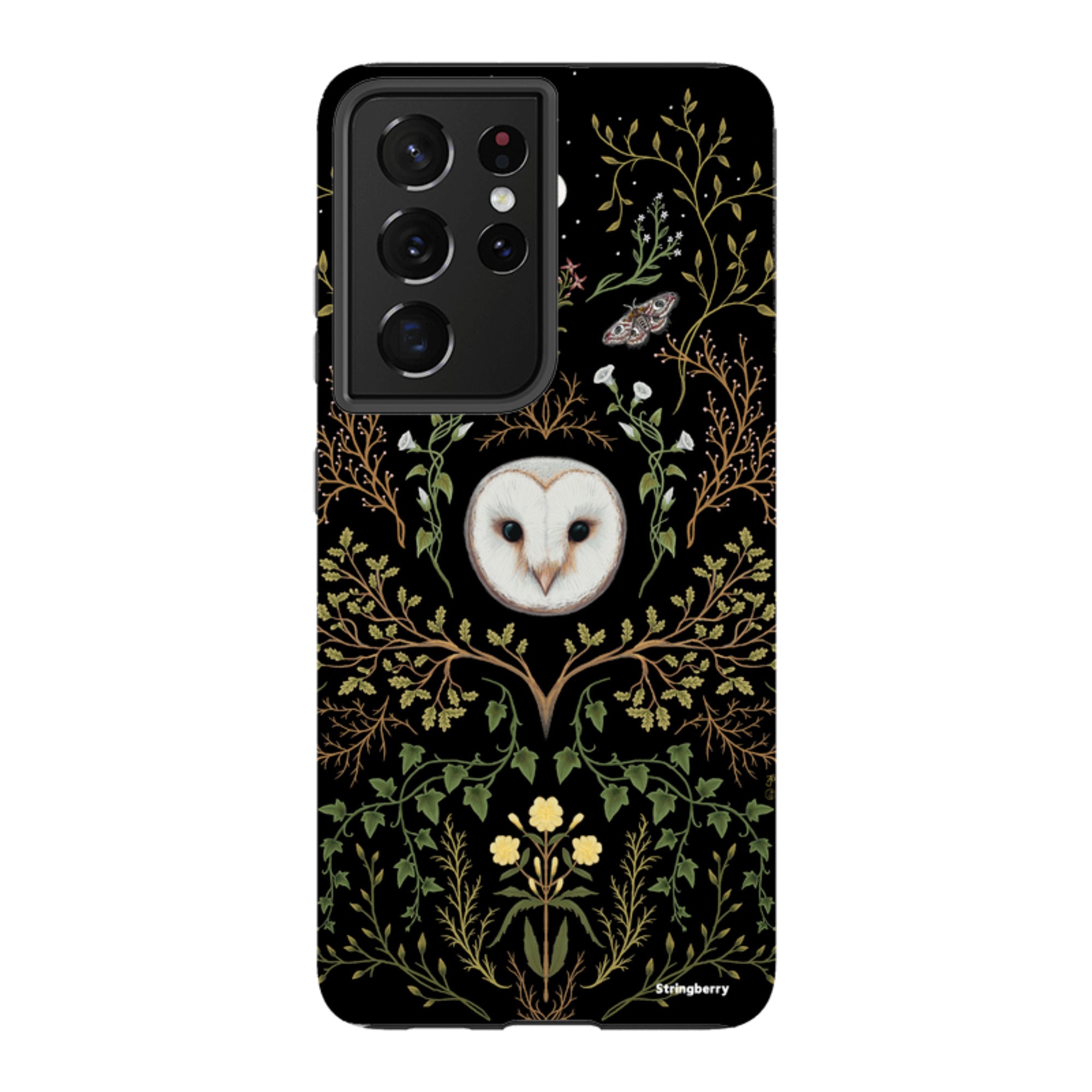 Samsung Tough Case - Owl Pattern By Anna Stead