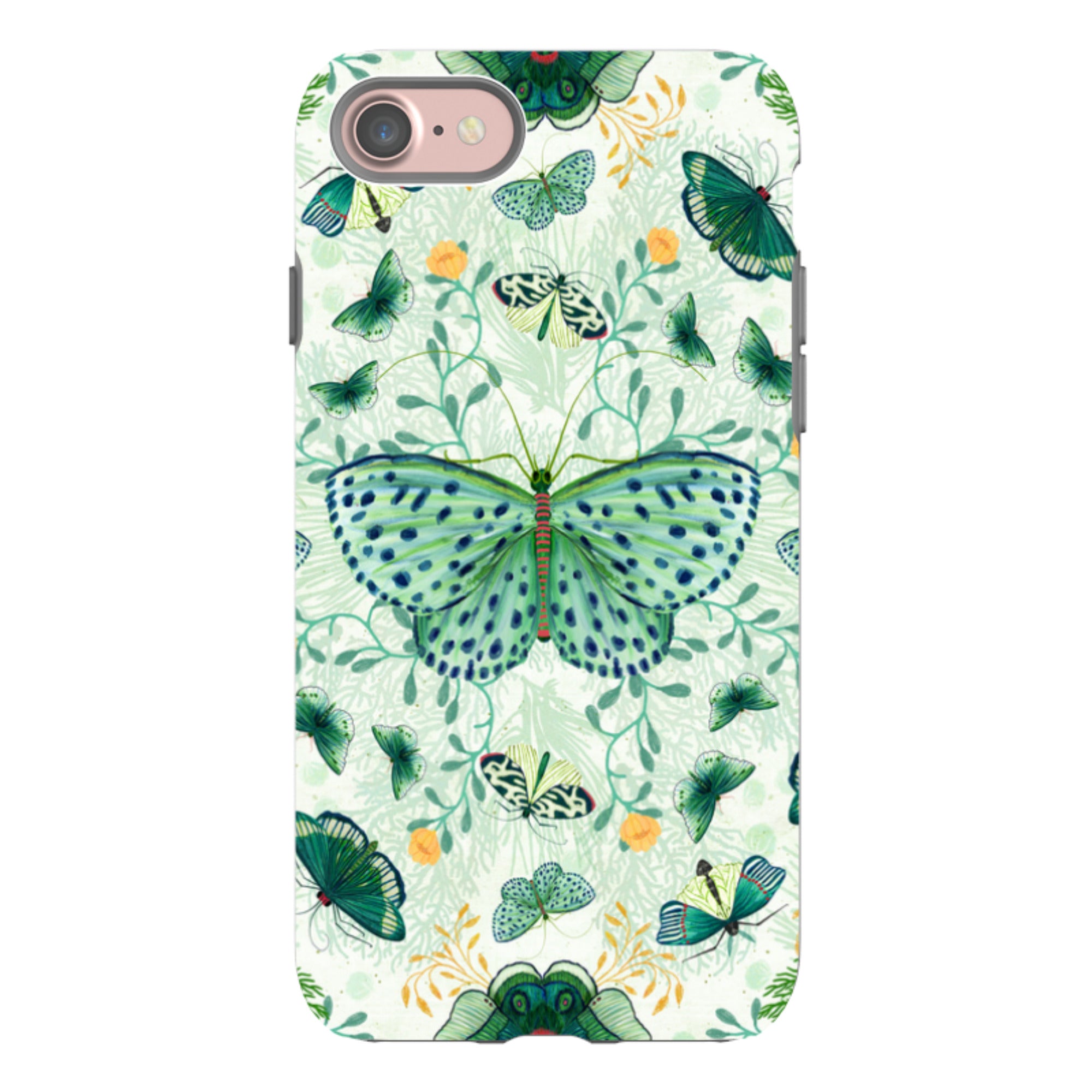 iPhone Tough Case - Big Moth 1 By Katherine Quinn