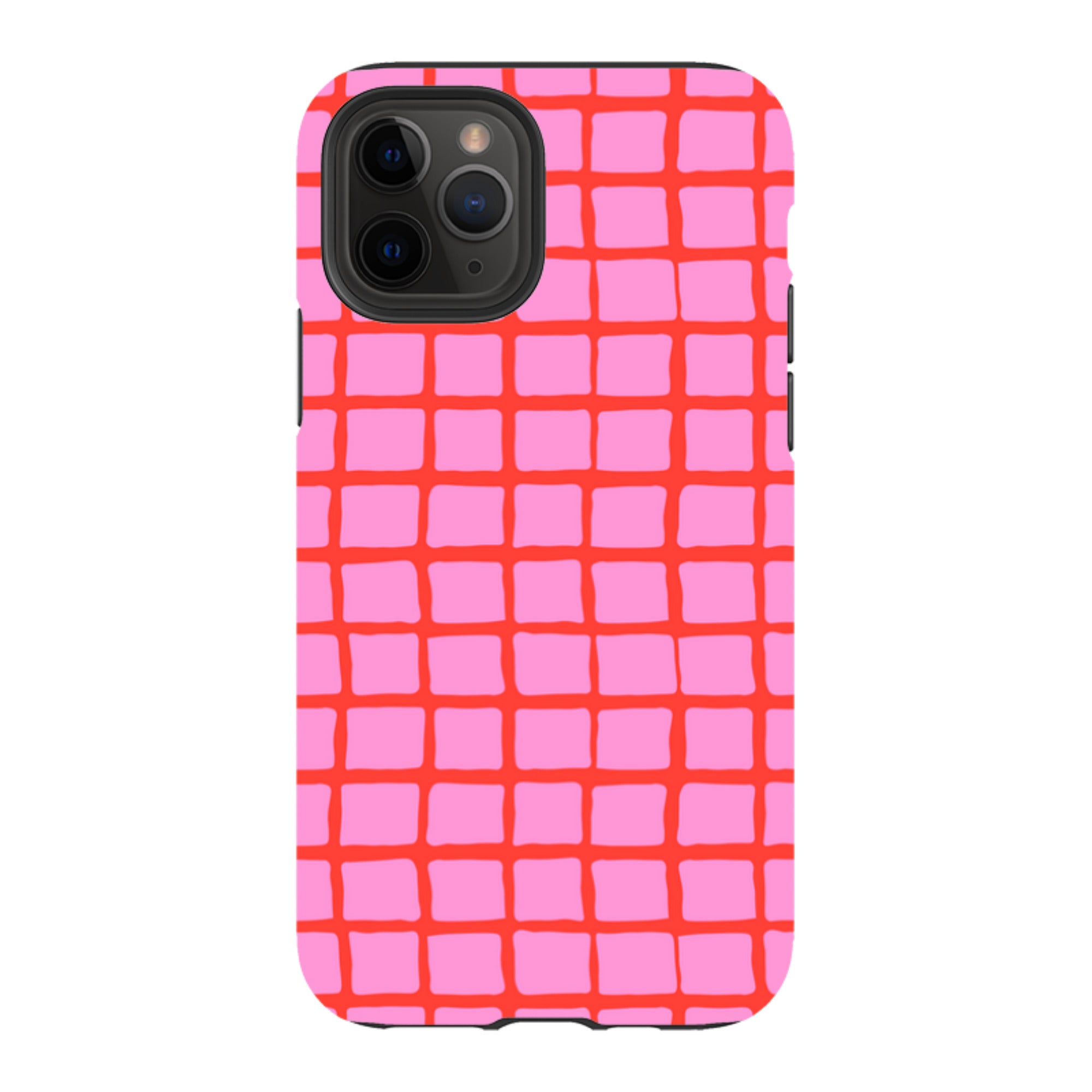 iPhone Tough Case - Pink Tiles