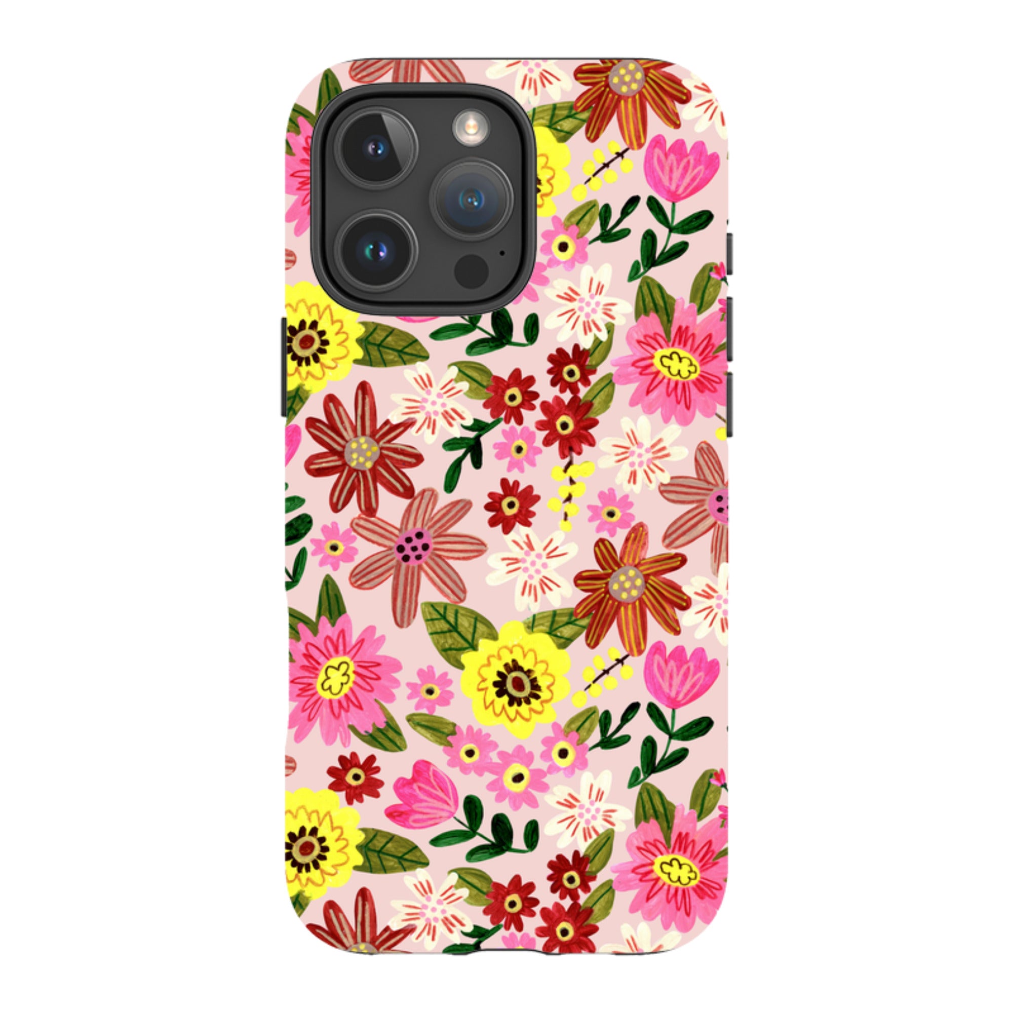 iPhone Tough Case - Spring Floral I By Caroline Bonne Muller