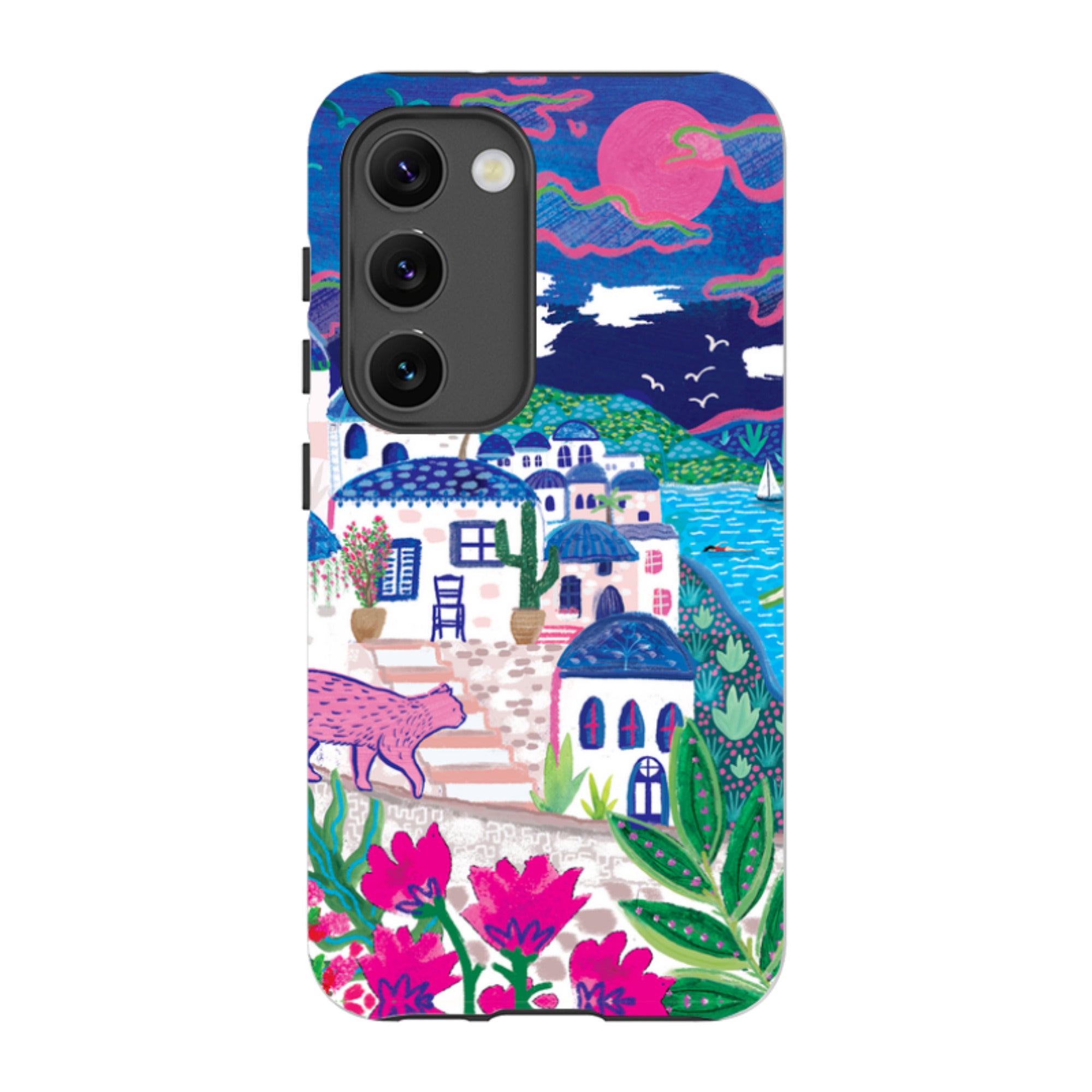 Samsung Tough  Case - Sapphire Seas III By Emma Frances Grant