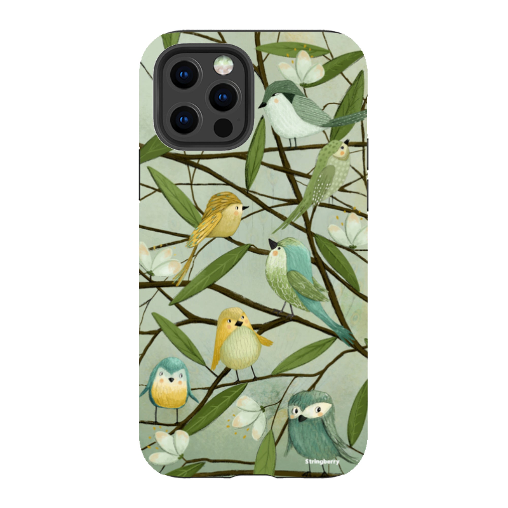 iPhone Tough Case - Birds By Maja Lindberg