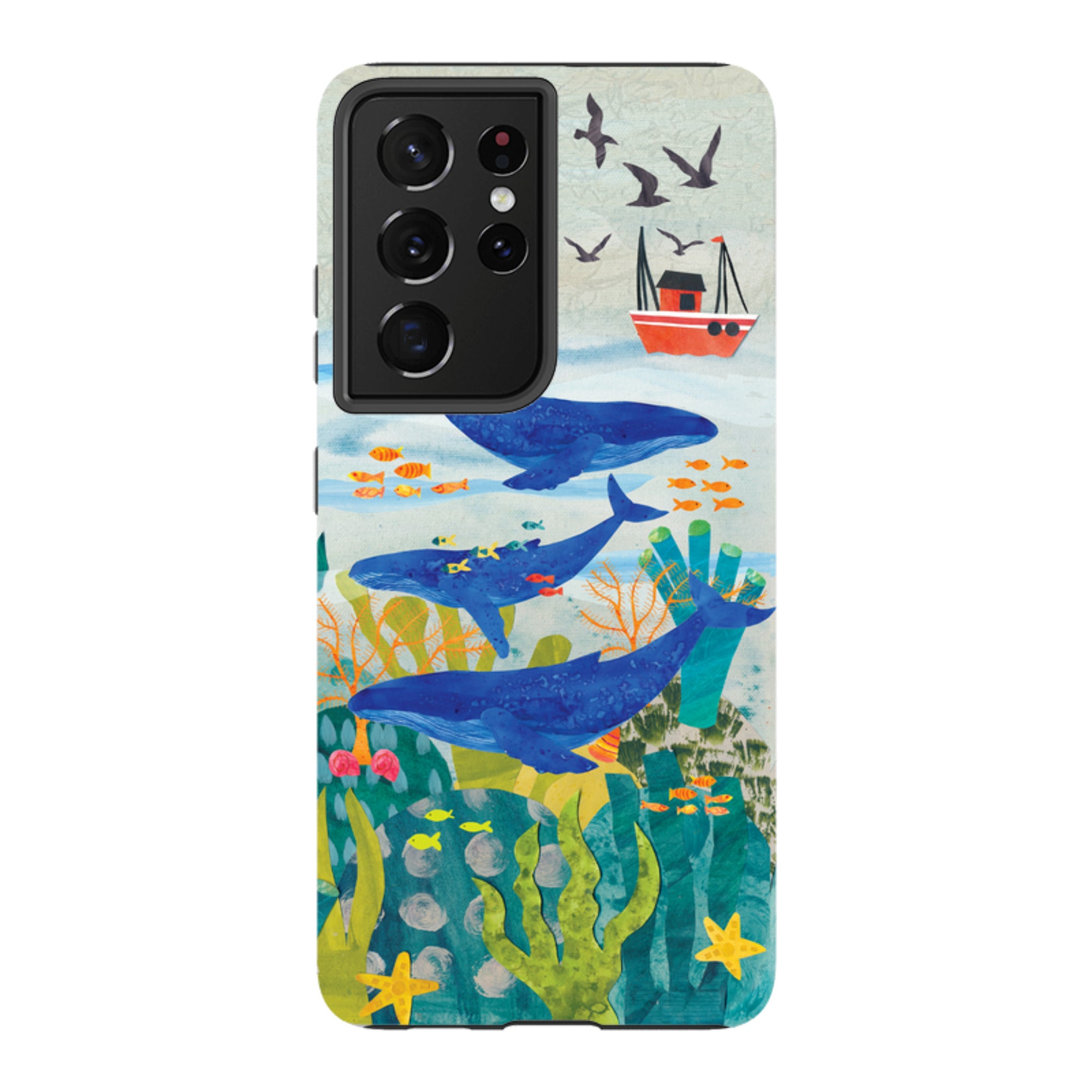 Samsung Tough  Case - Whale Watching By Tracey English