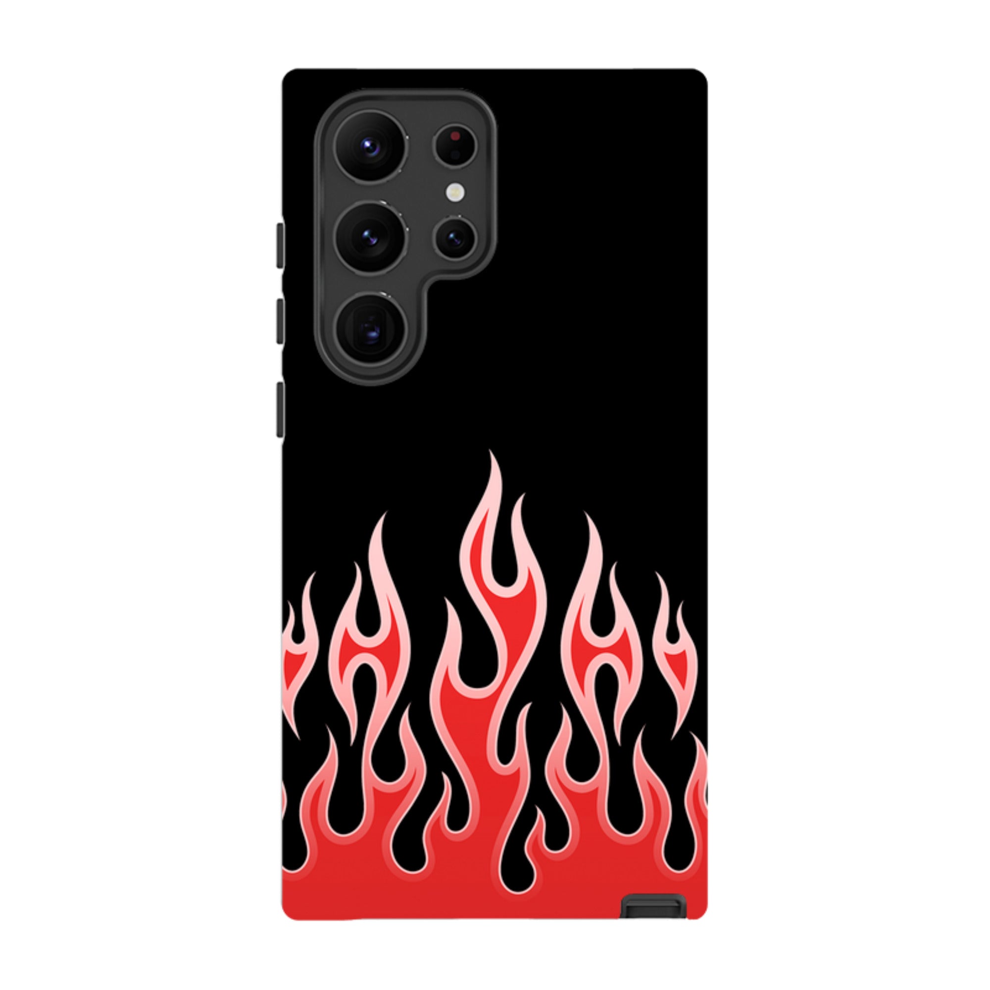 Samsung Tough Case - Red Flames