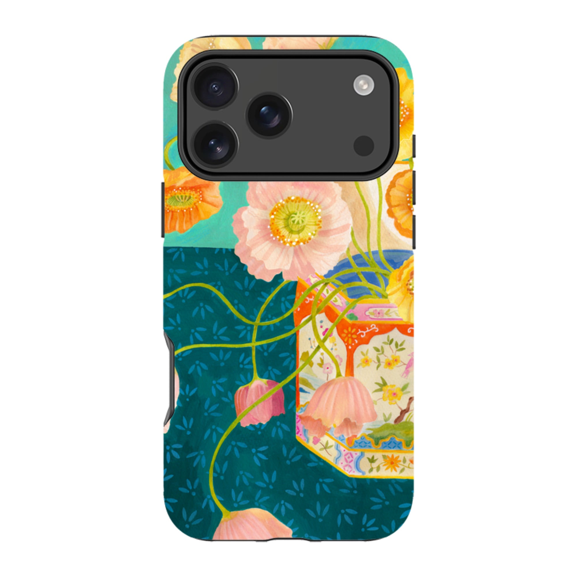 iPhone Tough Case - Poppies By Bex Parkin
