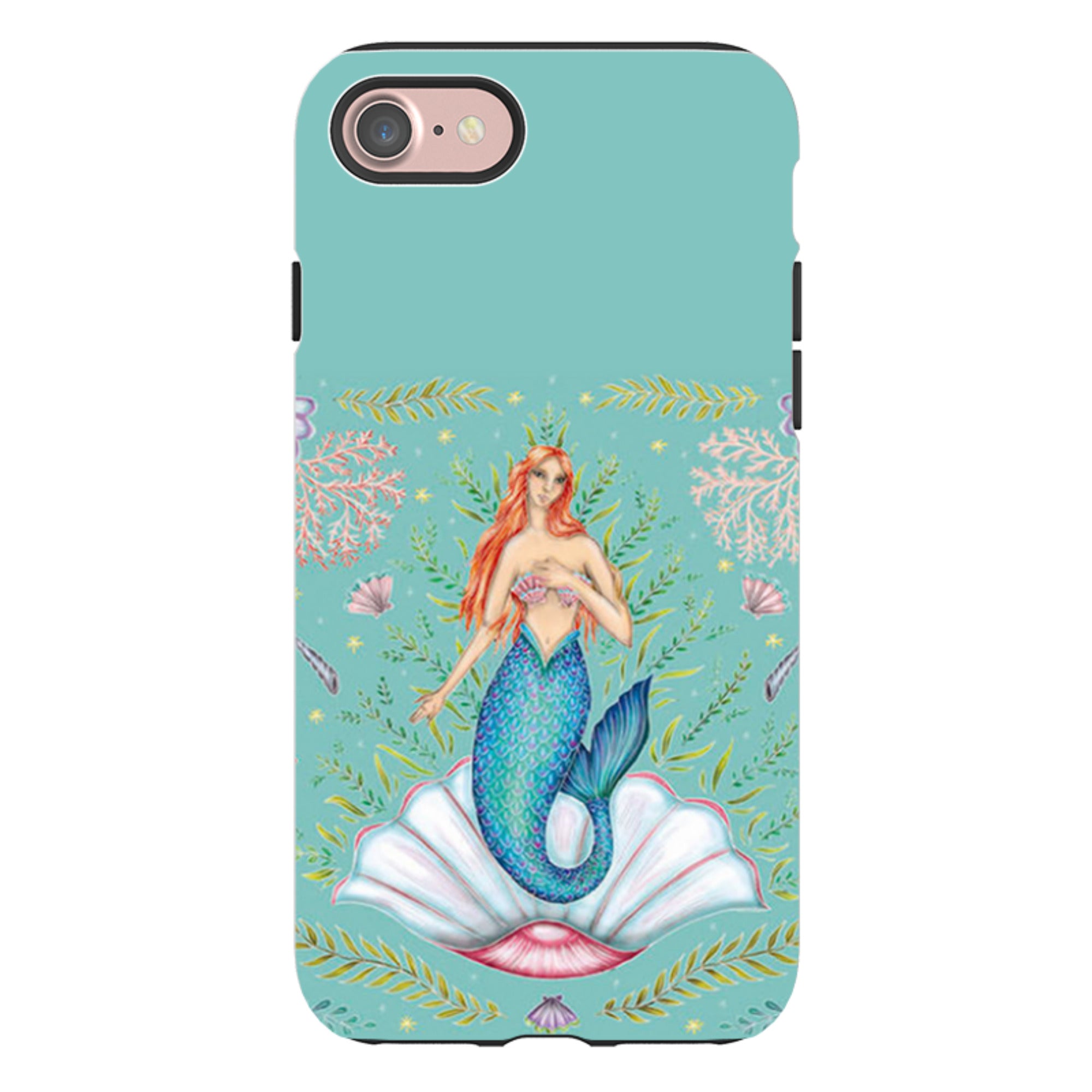 iPhone Tough Case - Mermaid By Catherine Rowe