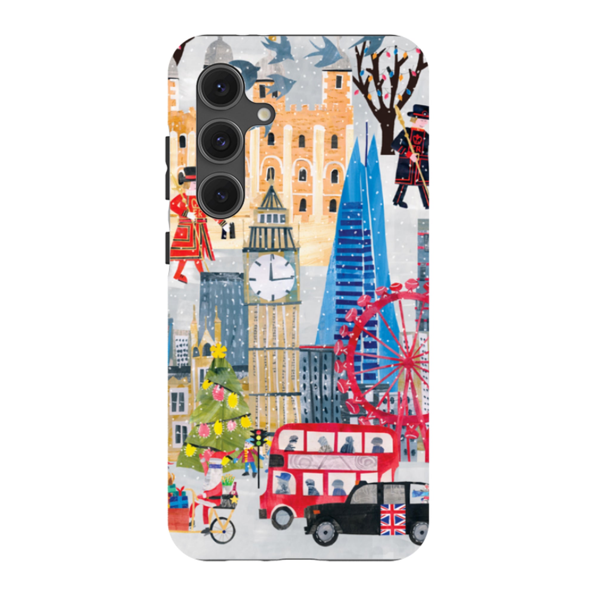 Samsung Tough Case - Christmas In London By Tracey English