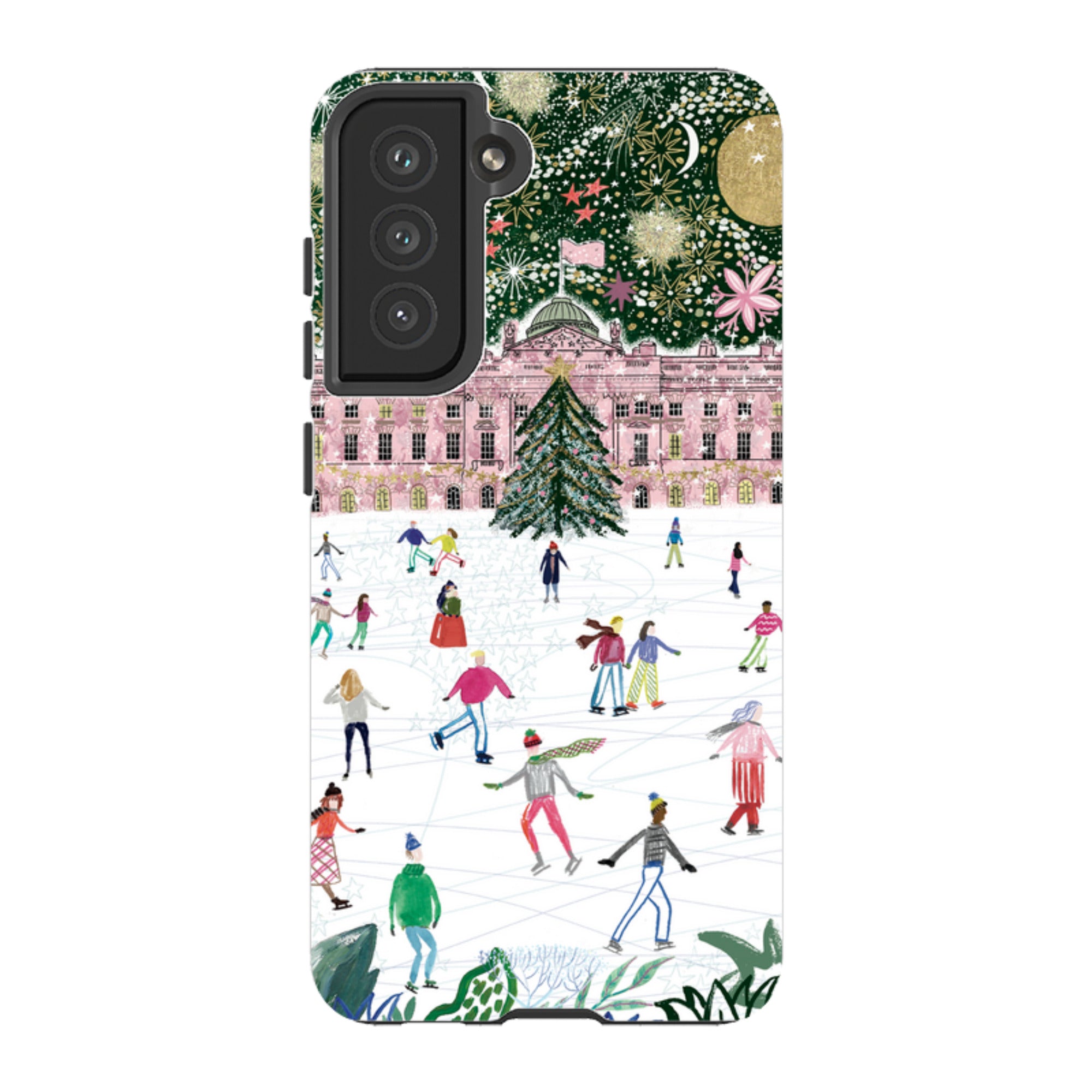 Samsung Tough Case - Skating At Somerset House By Emma Frances Grant
