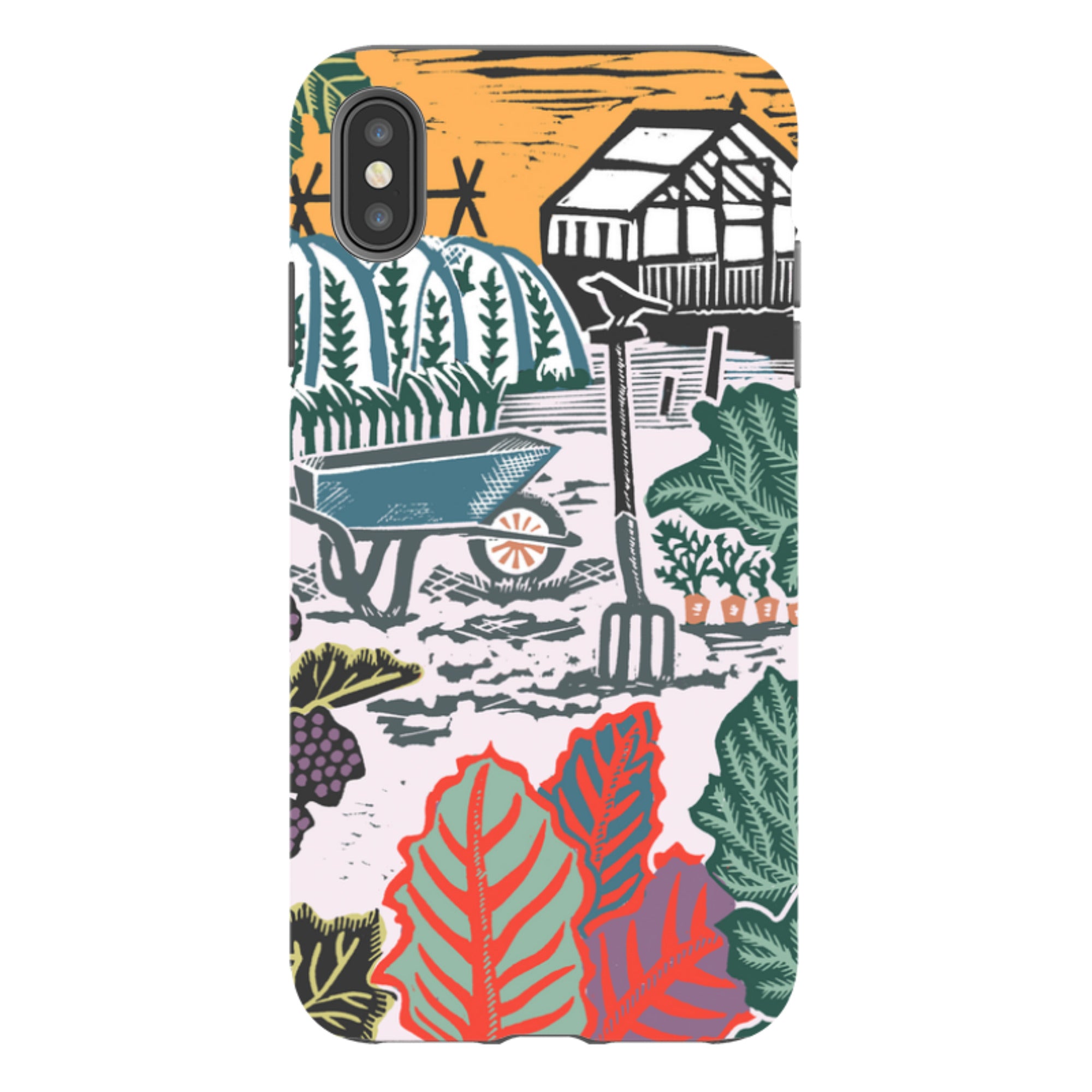 iPhone Tough Case - Allotment By Kate Heiss