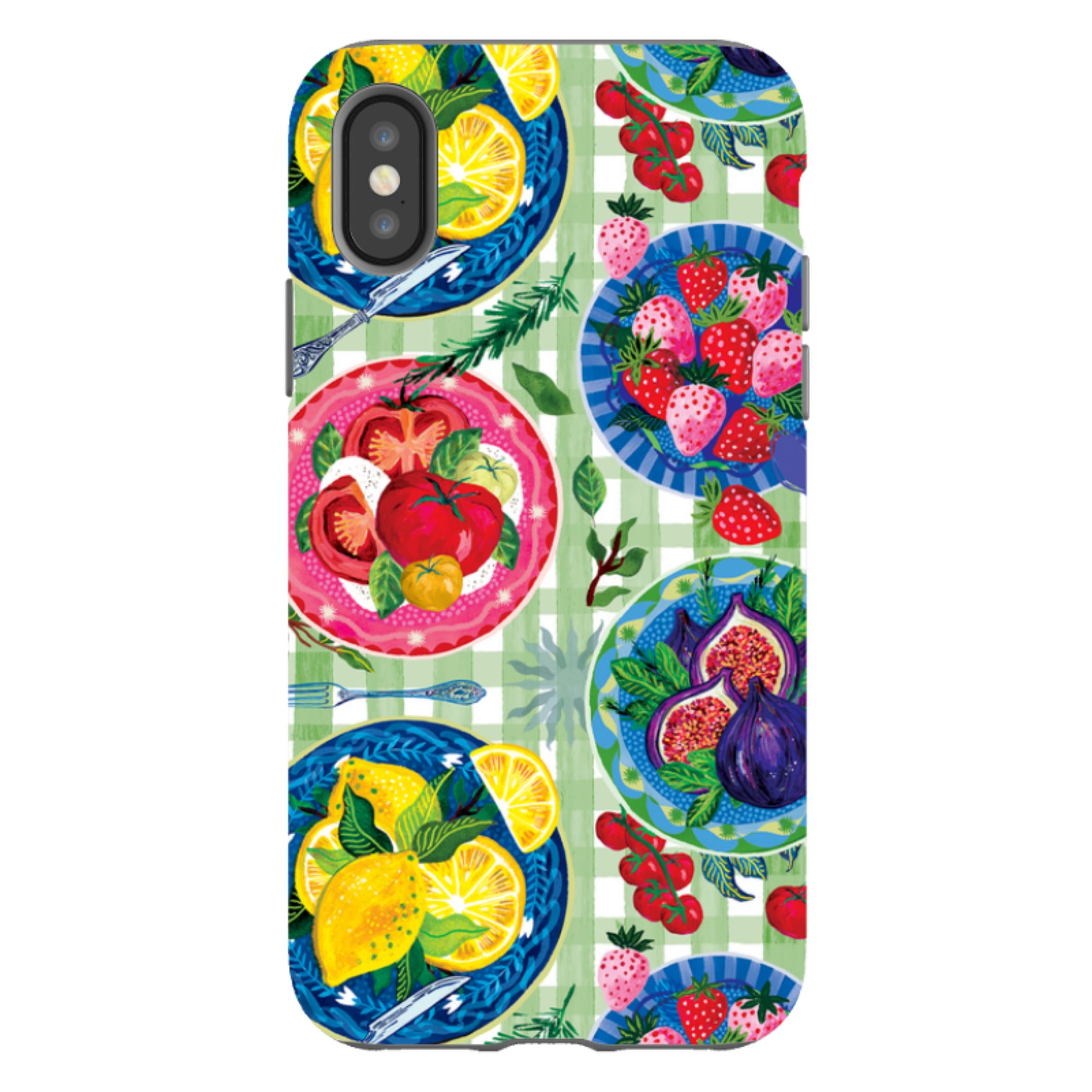 iPhone Tough Case - Summer Tablescape By Emma Frances Grant