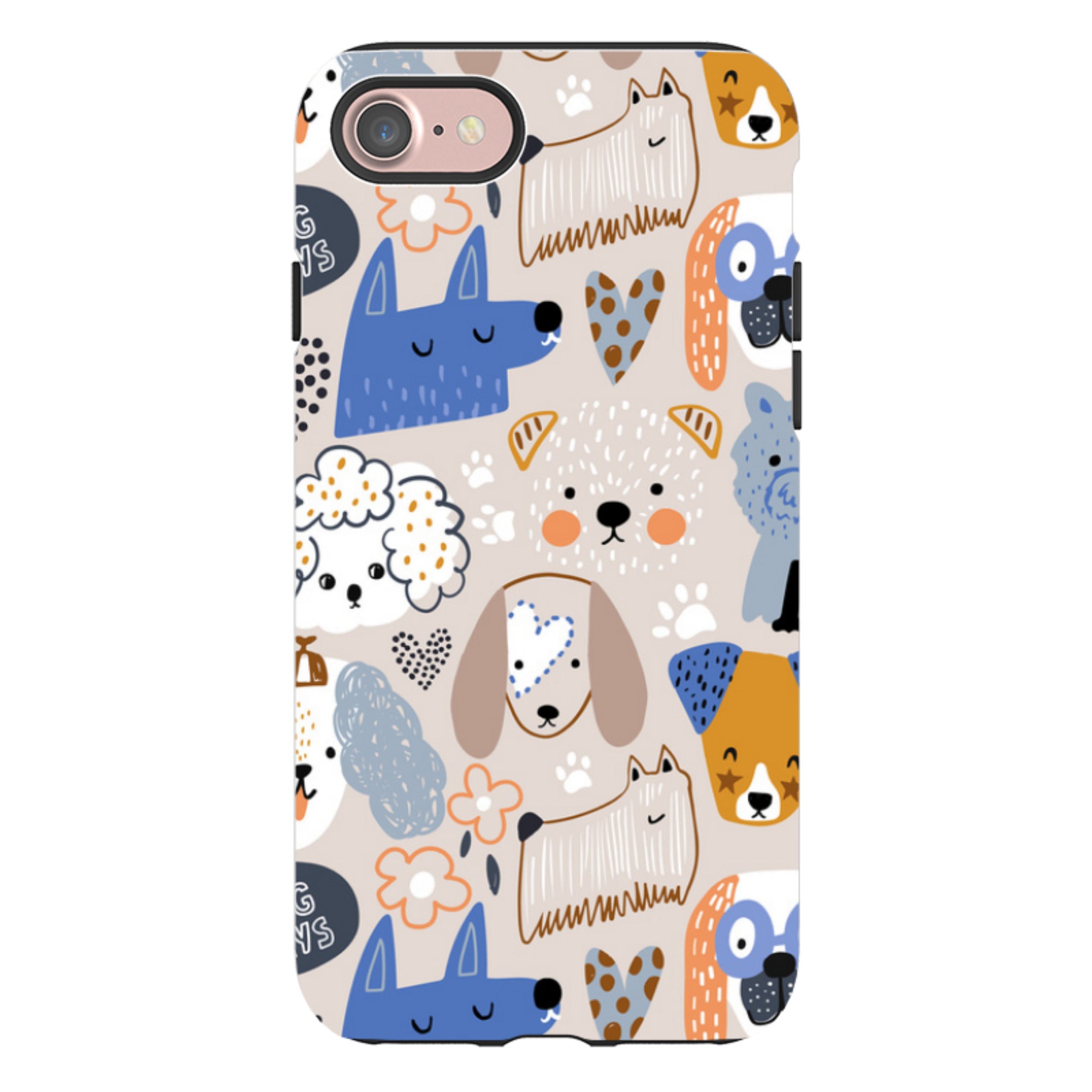 iPhone Tough Case - Love Dogs