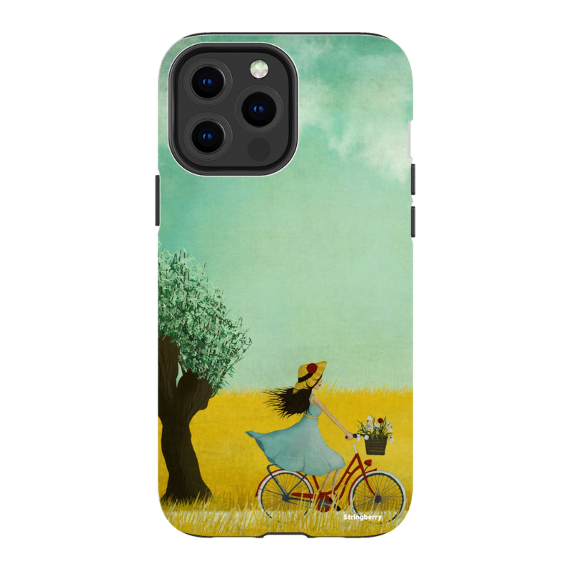 iPhone MagSafe Tough Case - Bike Ride By Maja Lindberg