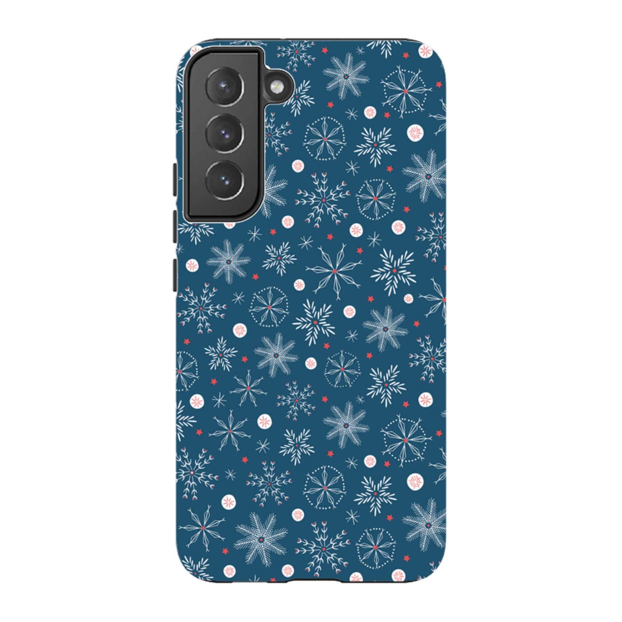 Samsung Tough Case - Christmas Snowflakes By Ali Brookes