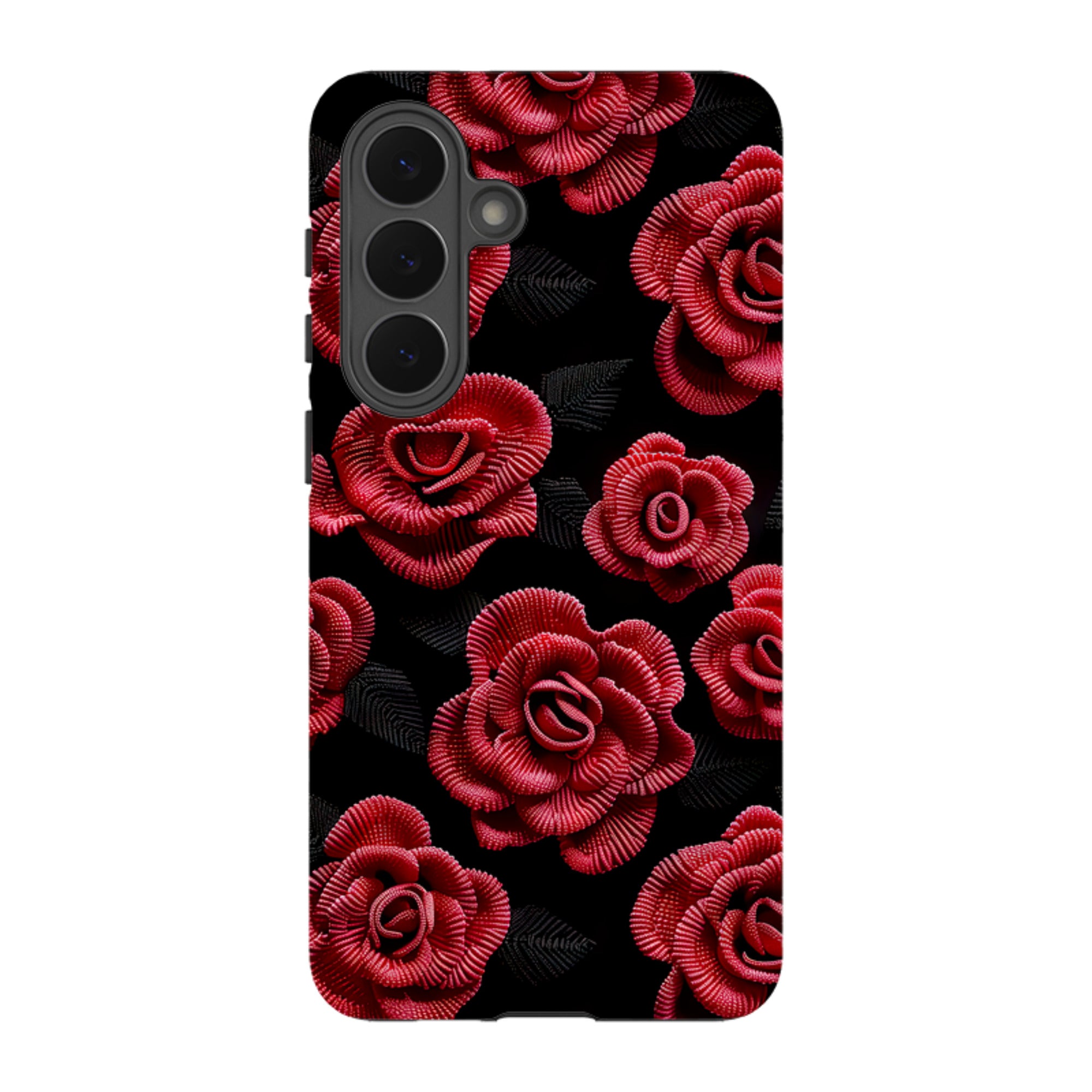 Samsung Tough Case - Dark Roses II