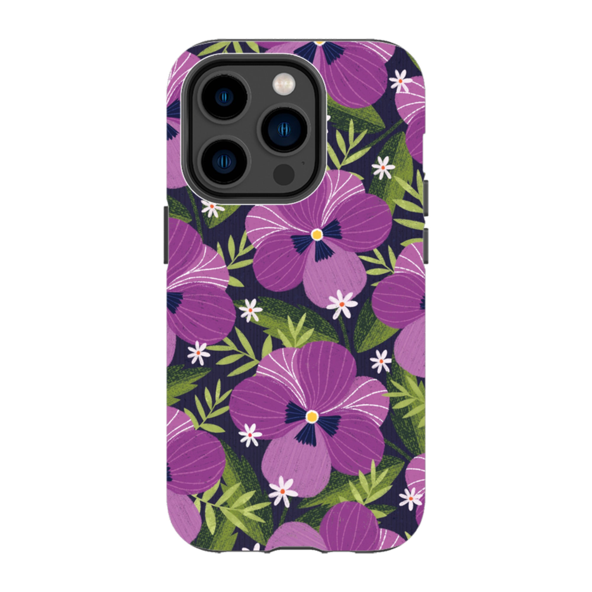 iPhone Tough Case - Pensees I By Ali Brookes