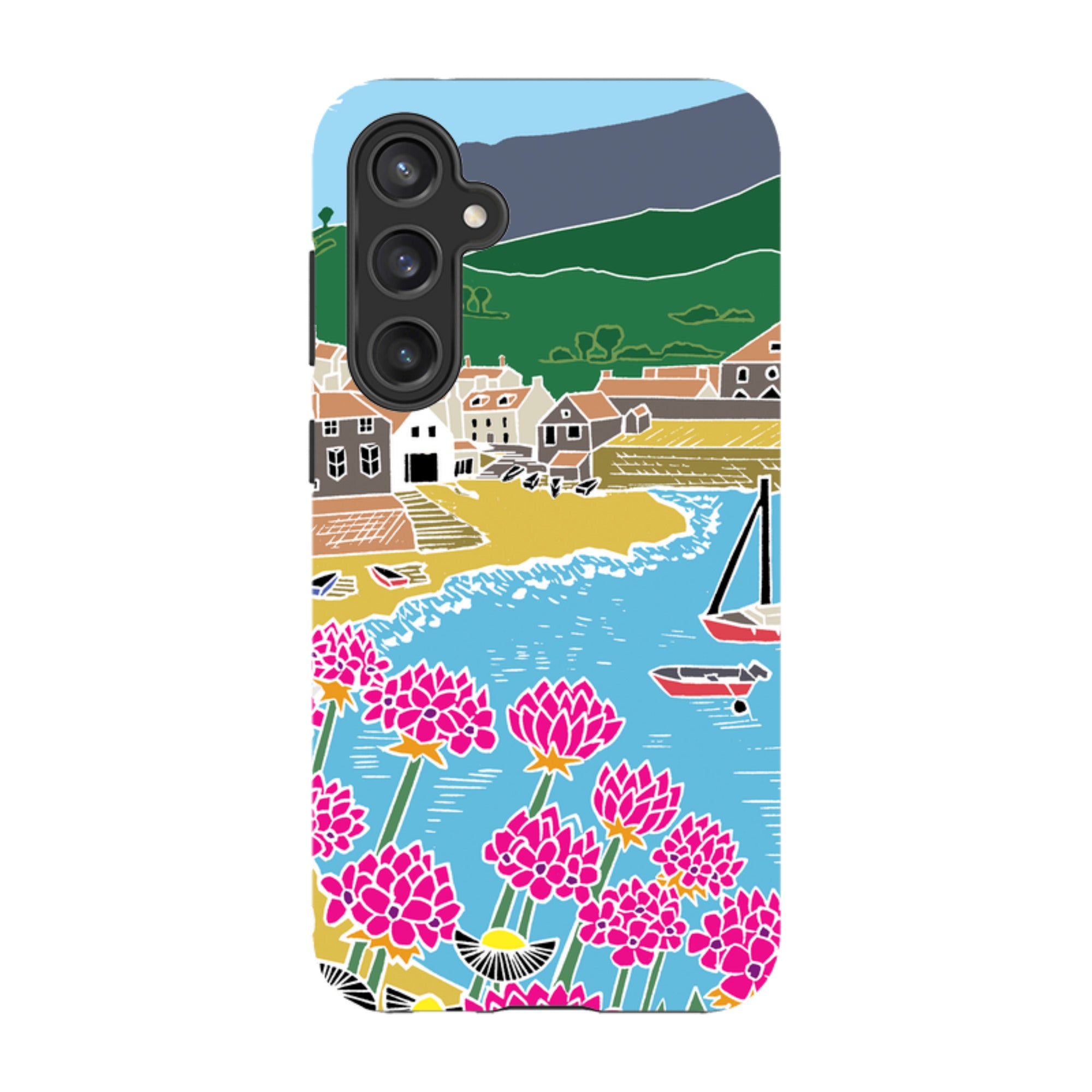Samsung Tough Case - Quaint Harbour By Kate Heiss