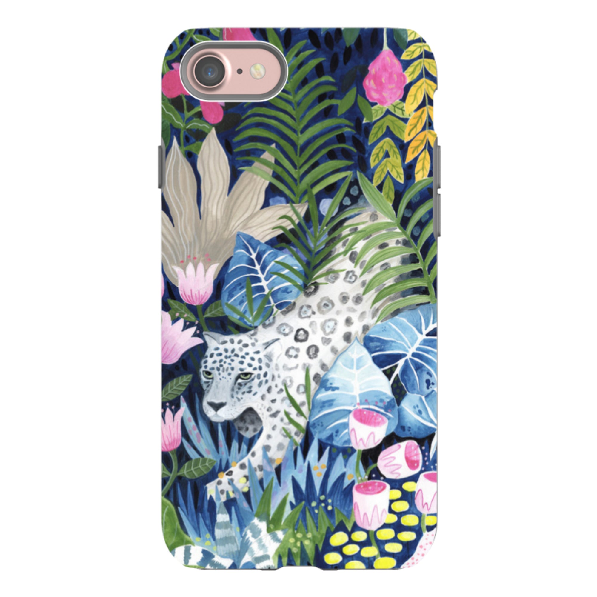 iPhone Tough Case - Prowling Leopard By Bex Parkin