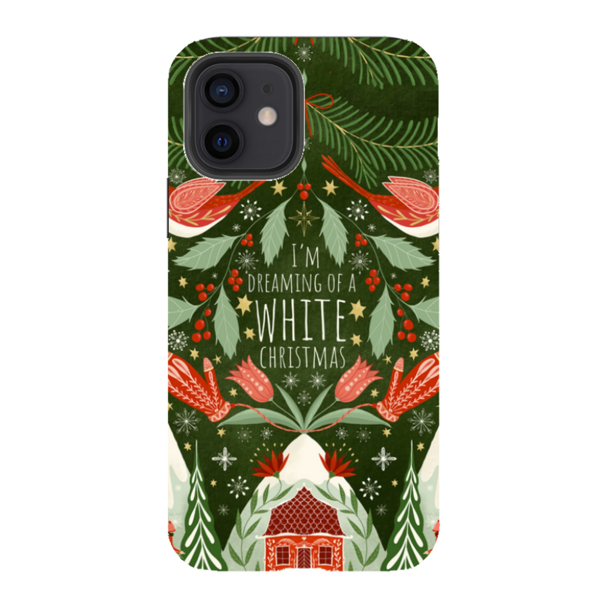 iPhone Tough Case - I'm Dreaming Of a White Christmas By Maja Lindberg