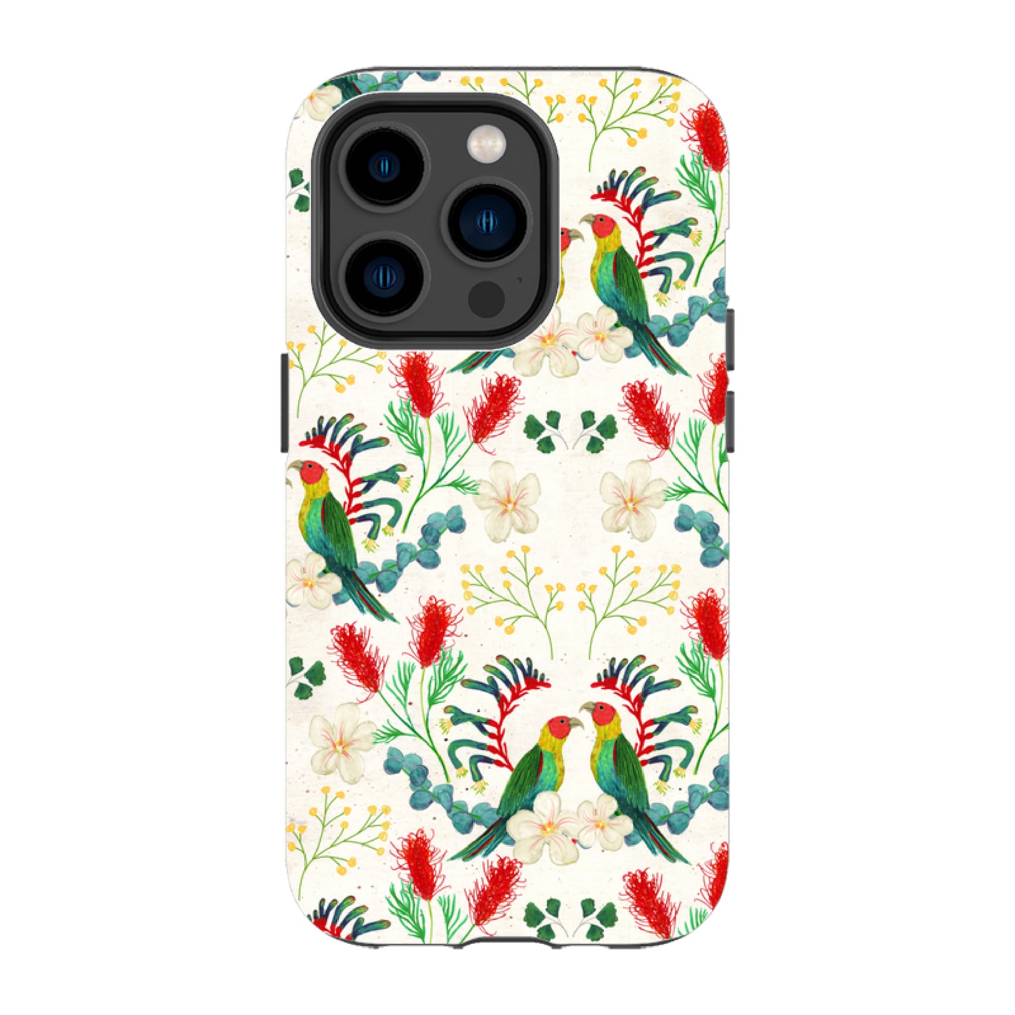 iPhone Tough Case - Rainbow Lorikeet By Katherine Quinn