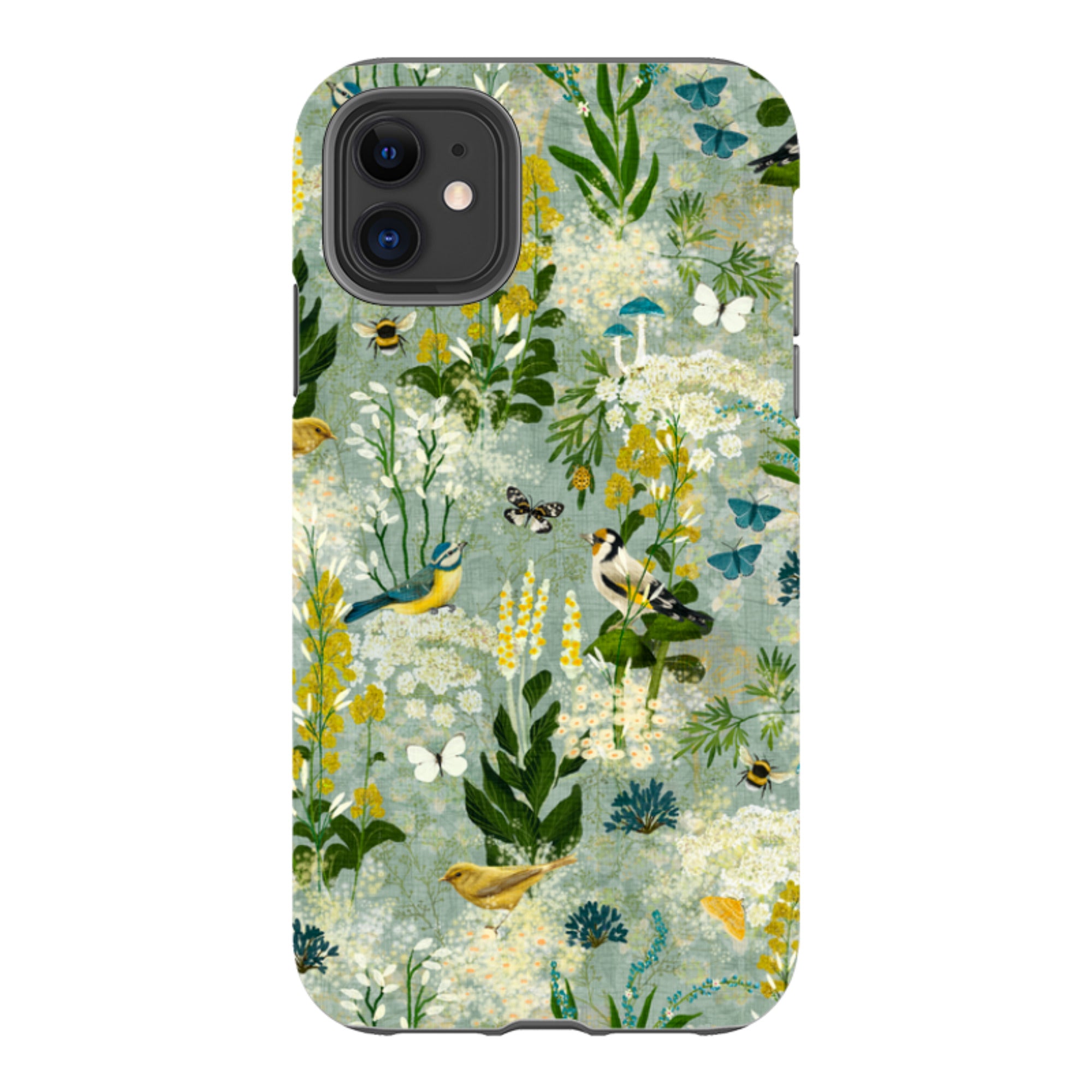iPhone Tough Case - Song Bird Garden By Katherine Quinn