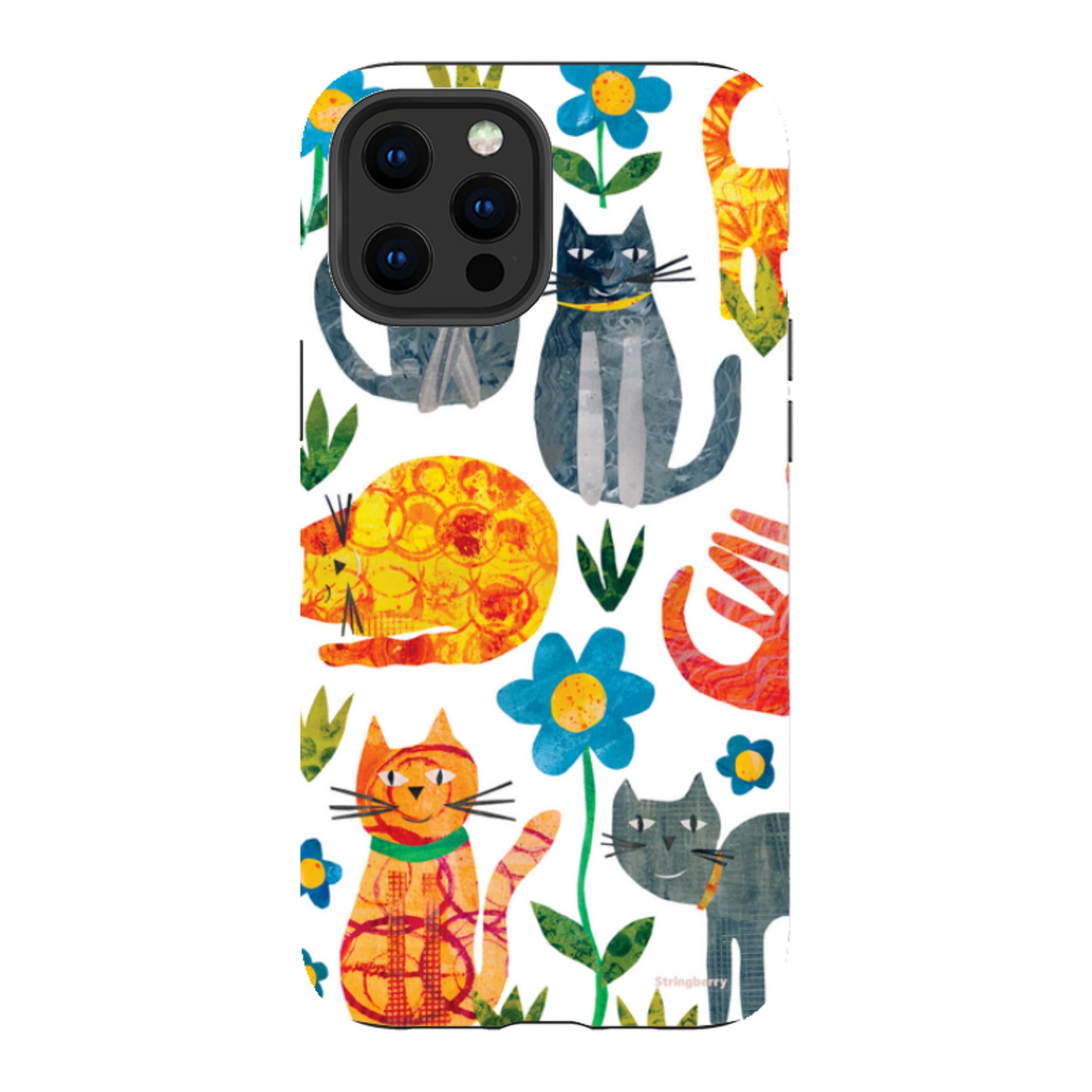 iPhone Tough Case - Cats By Tracey English