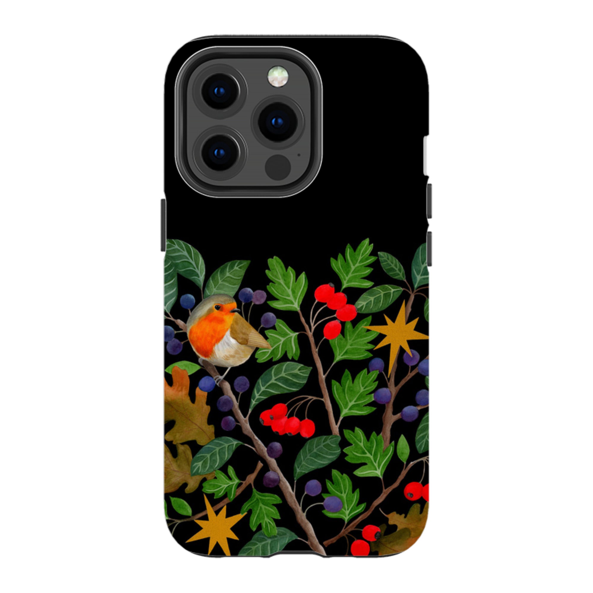 iPhone MagSafe Tough Case - Sloe Robin By Bex Parkin