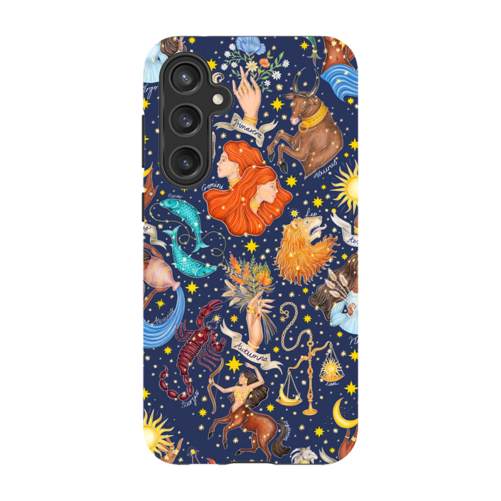 Samsung Tough Case - Zodiac Composite By Catherine Rowe