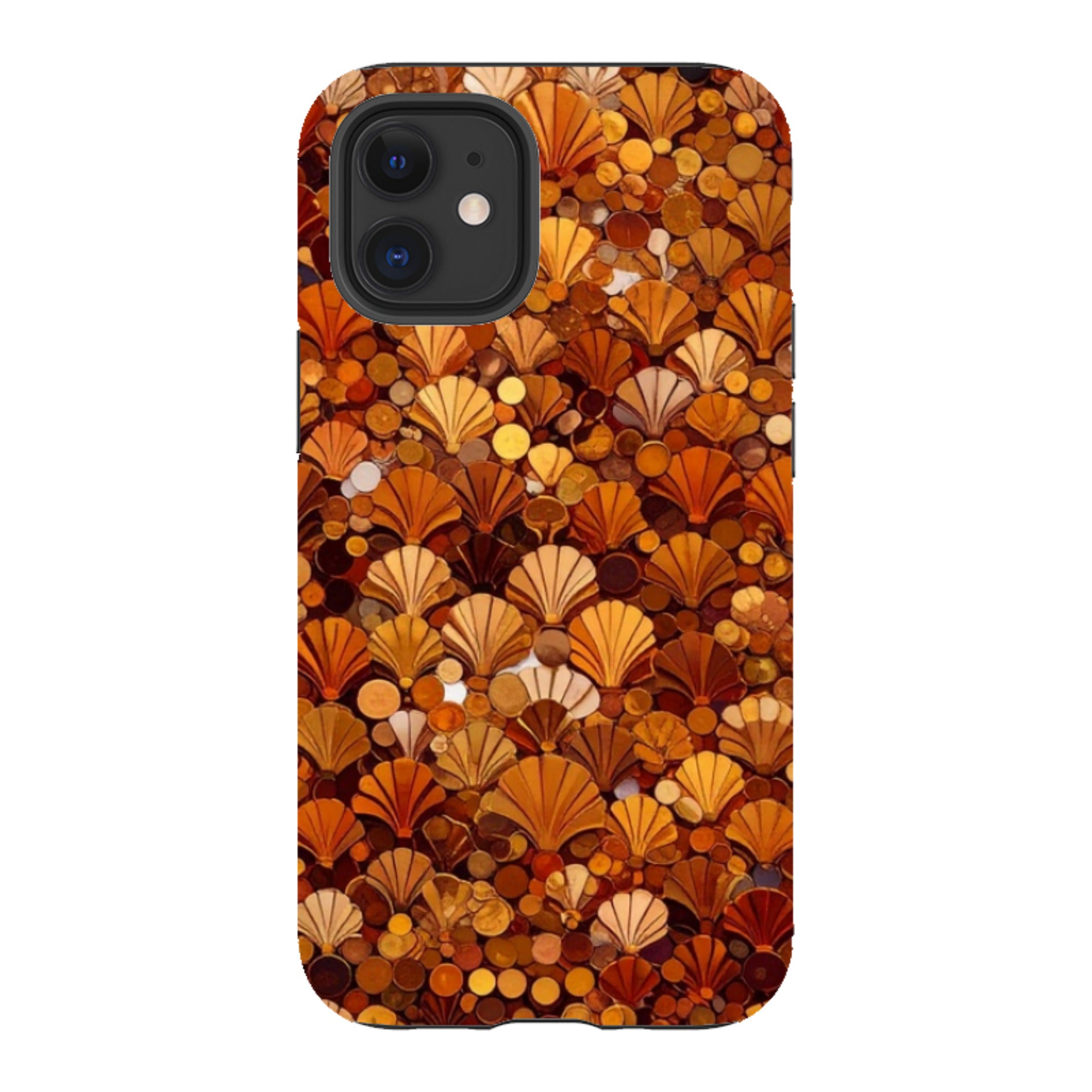 iPhone Tough Case - Golden Shells