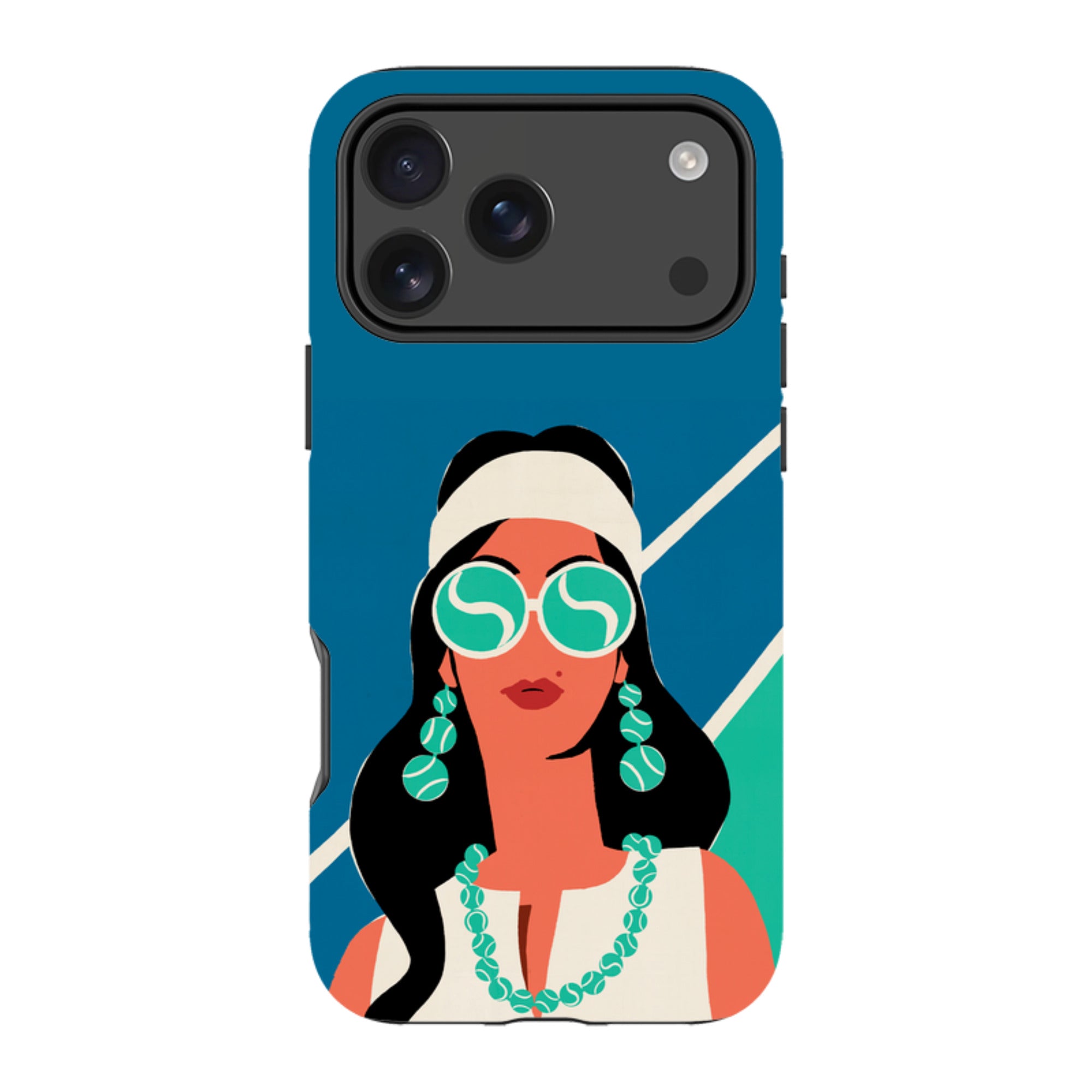 iPhone MagSafe Tough Case -  Tennis Fashion By Paul Thurlby