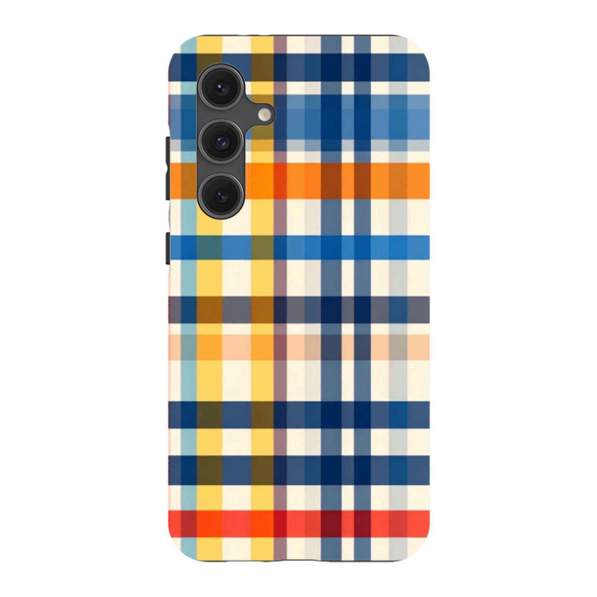 Samsung Tough Case -Barcelona Gingham