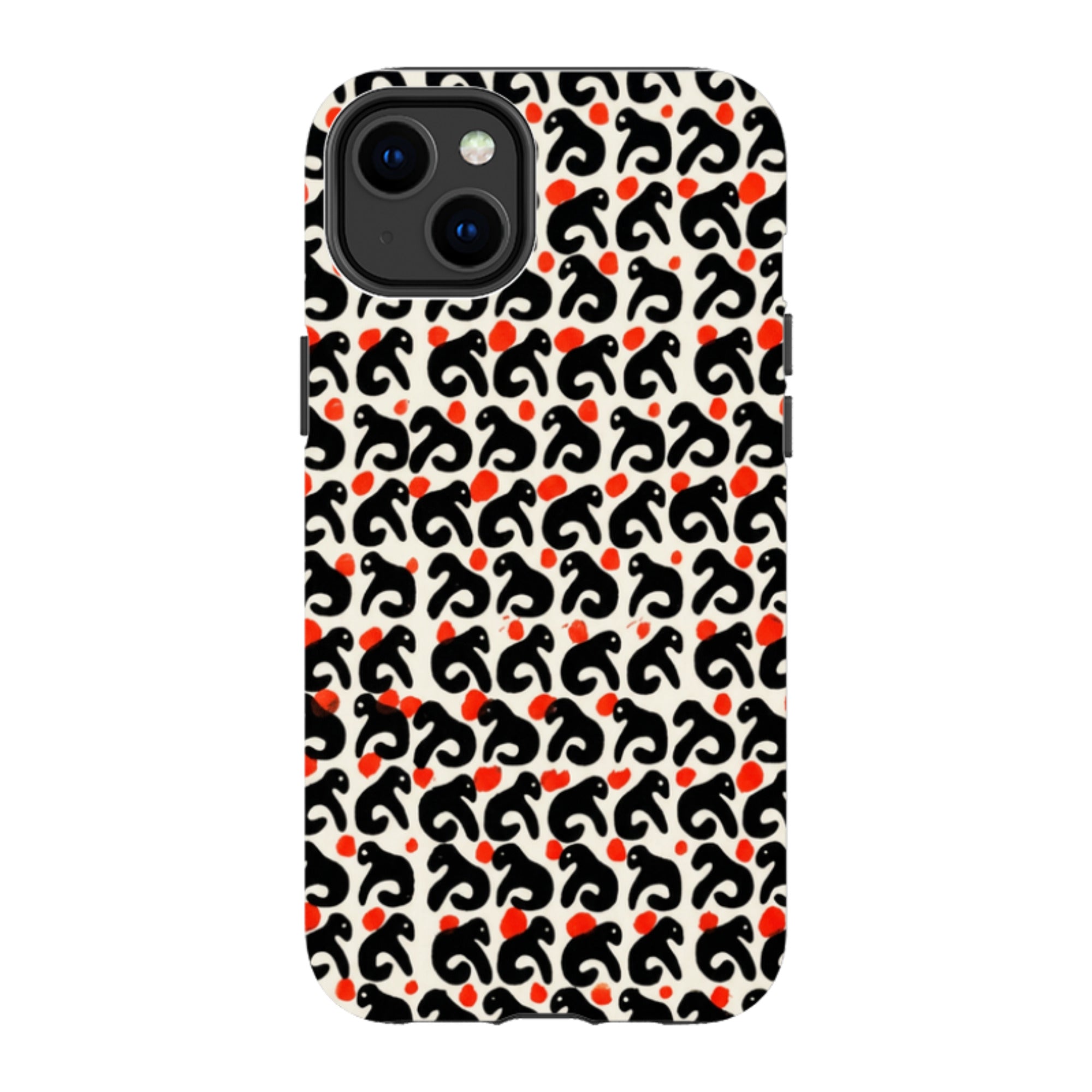 iPhone Tough Case - Abstract Cutouts