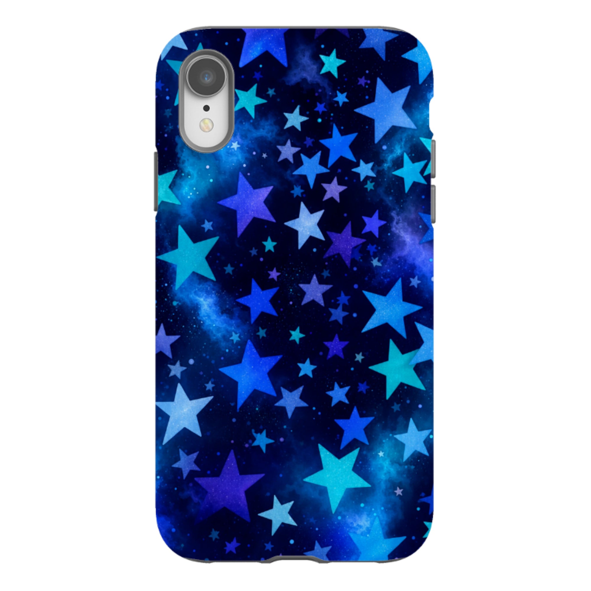 iPhone Tough Case - Blue Galaxy Star