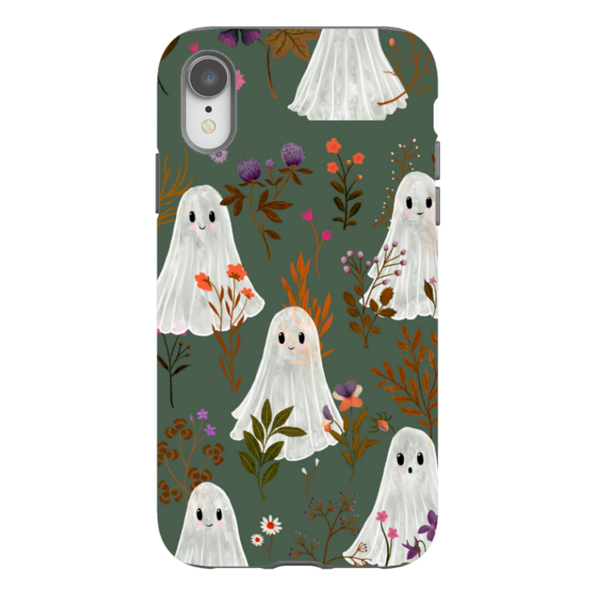 iPhone Tough Case - Ghost in the Garden - Pine By Katherine Quinn